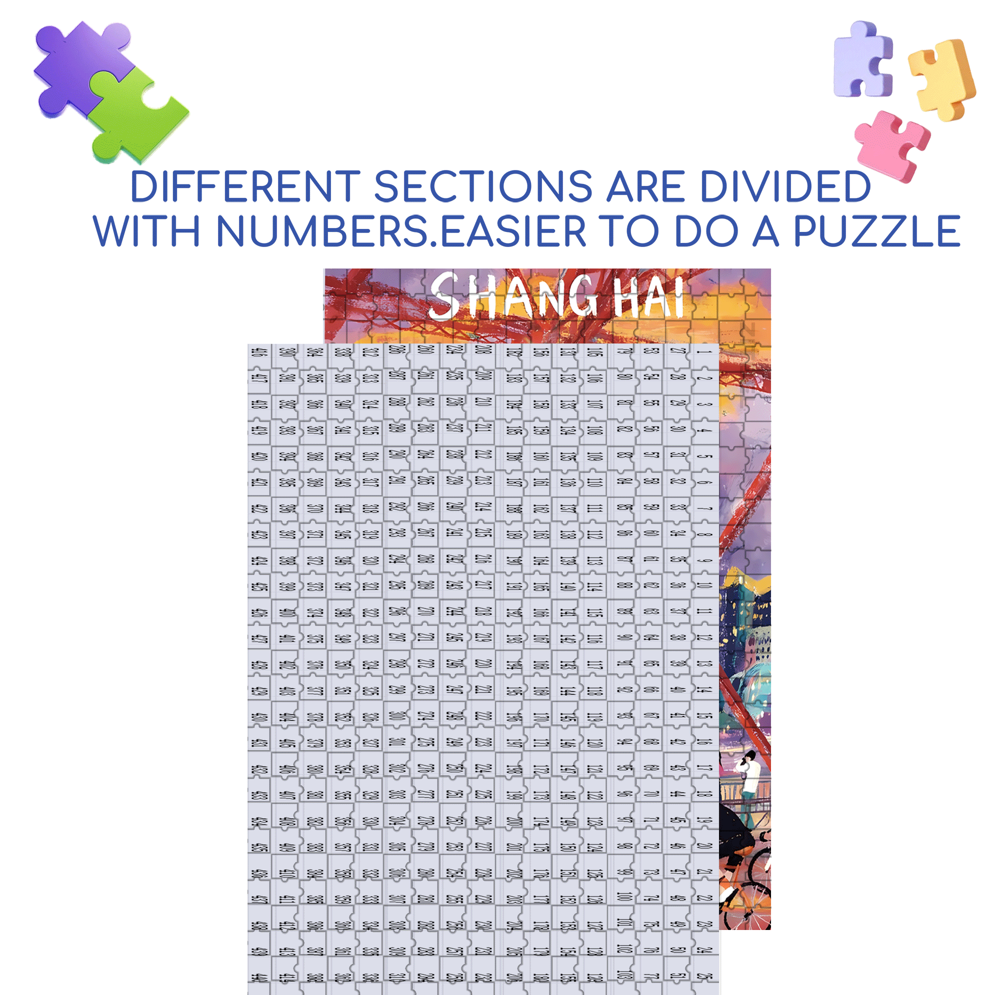 Blow The Wind At Sunset 500pcs/1000pcs Jigsaw Puzzle, Scratch-Resistant, Interactive Family Game & Brain-Boosting DIY Decor, Perfect for Halloween, Christmas & New Year Gifts, Family Puzzle Game