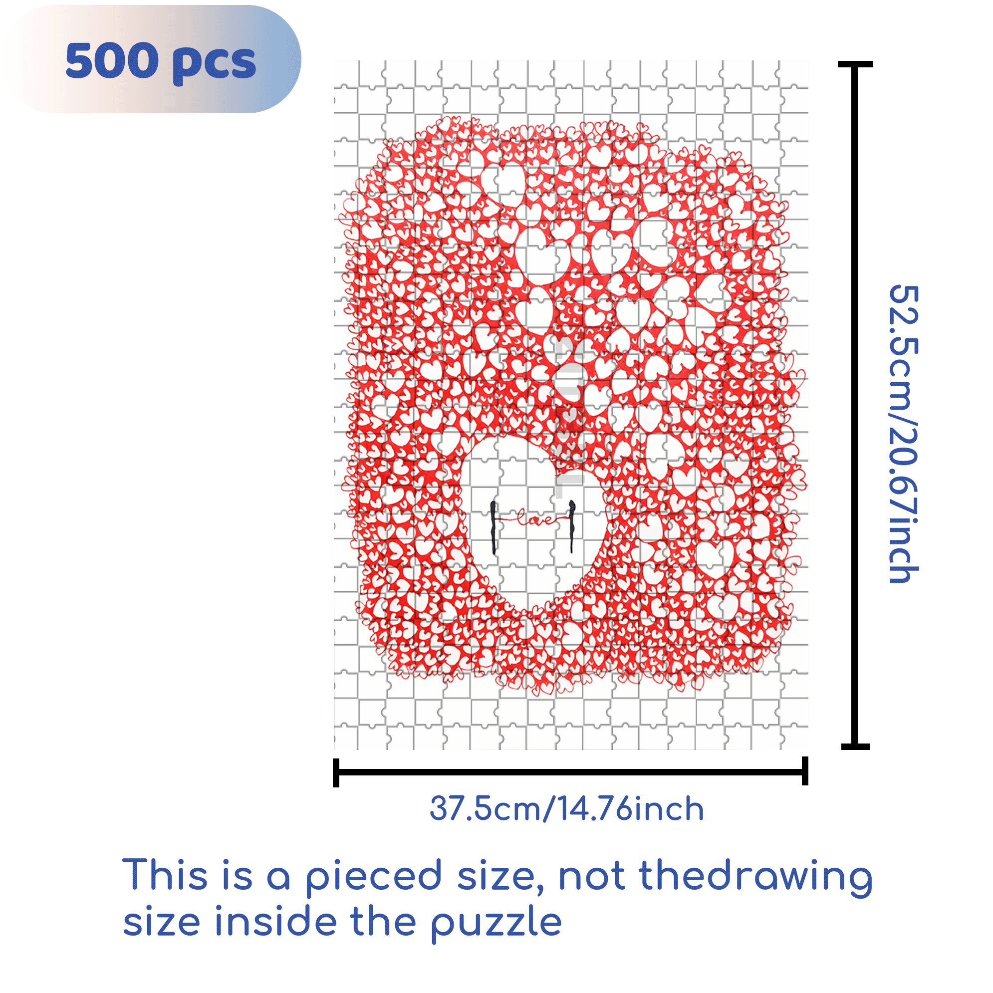 Connecting 500pcs/1000pcs Jigsaw Puzzle, Scratch-Resistant, Interactive Family Game & Brain-Boosting DIY Decor, Perfect for Halloween, Christmas & New Year Gifts, Family Puzzle Game