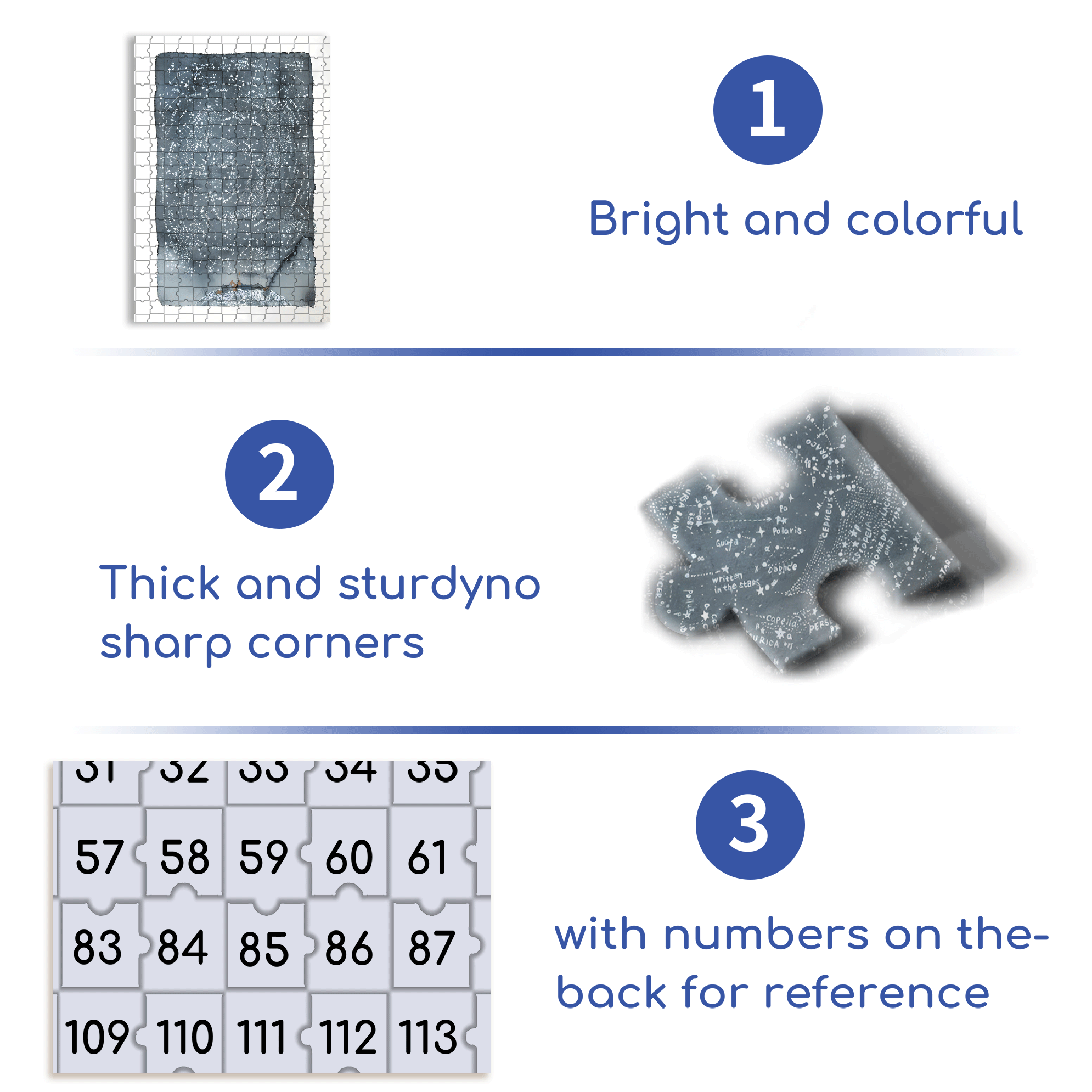 I Only Love This One Star 500pcs/1000pcs Jigsaw Puzzle, Scratch-Resistant, Interactive Family Game & Brain-Boosting DIY Decor, Perfect for Halloween, Christmas & New Year Gifts, Family Puzzle Game
