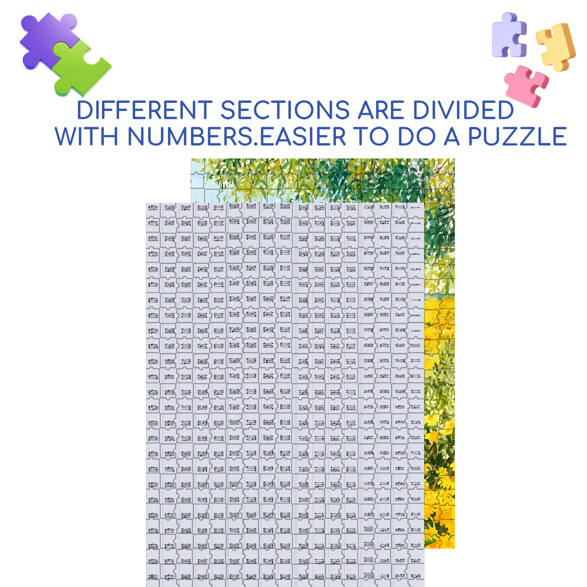 Lovely Home 500pcs/1000pcs Jigsaw Puzzle, Scratch-Resistant, Interactive Family Game & Brain-Boosting DIY Decor, Perfect for Halloween, Christmas & New Year Gifts, Family Puzzle Game