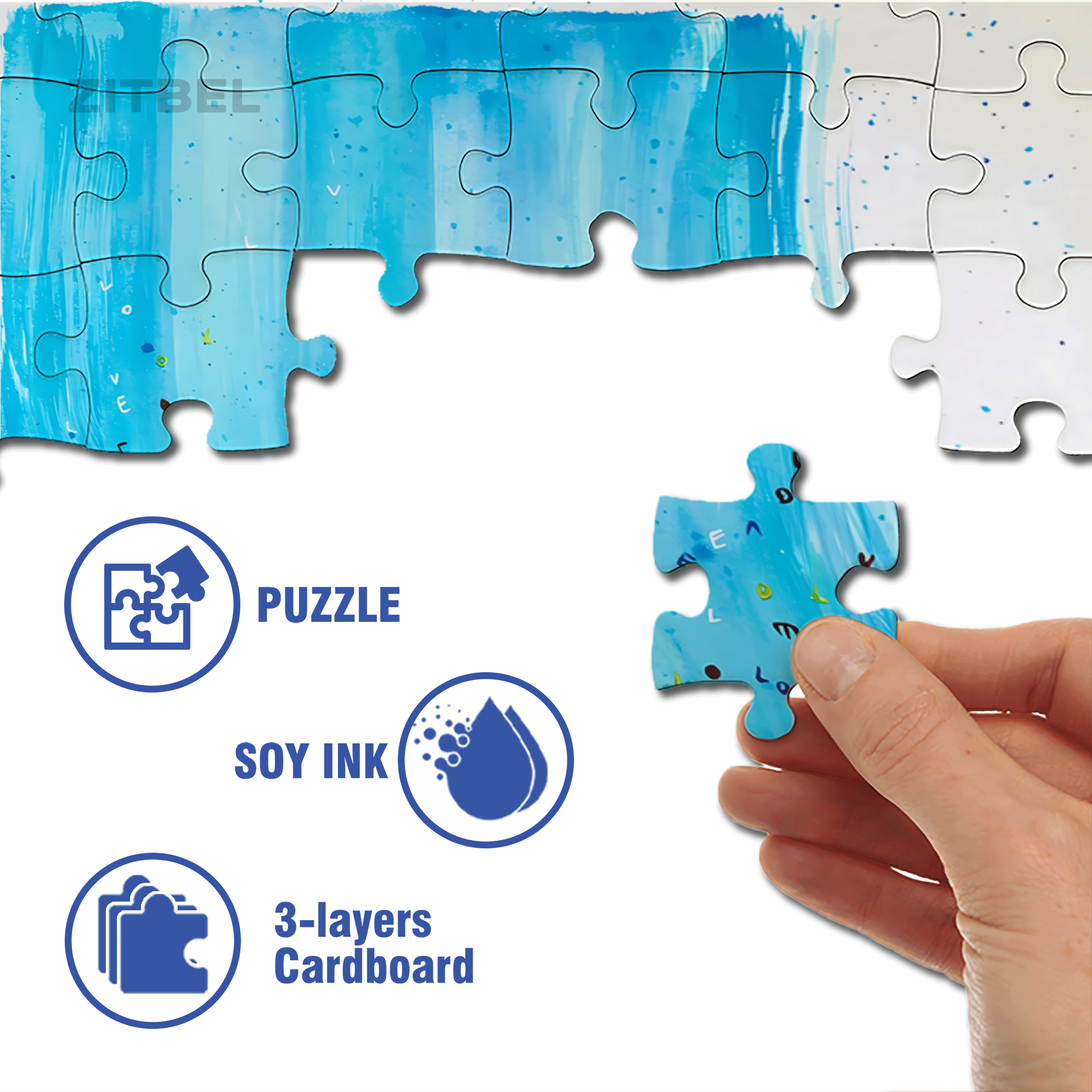 Reunion After Long Separation 500pcs/1000pcs Jigsaw Puzzle, Scratch-Resistant, Interactive Family Game & Brain-Boosting DIY Decor, Perfect for Halloween, Christmas & New Year Gifts, Family Puzzle Game