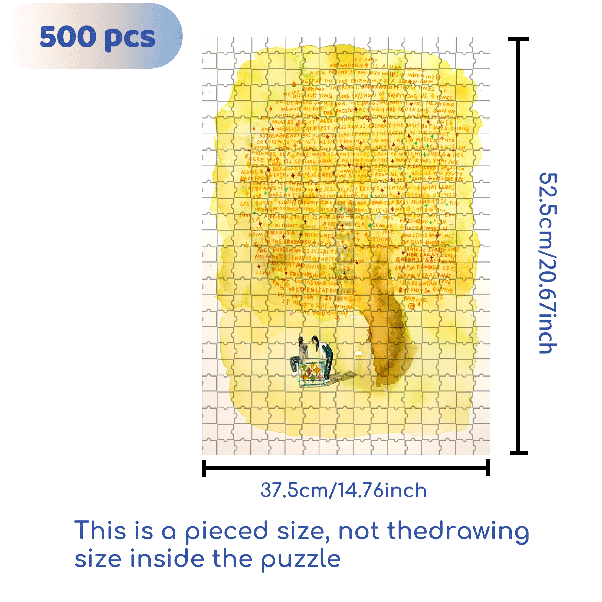 Seasonal Rotation 500pcs/1000pcs Jigsaw Puzzle, Scratch-Resistant, Interactive Family Game & Brain-Boosting DIY Decor, Perfect for Halloween, Christmas & New Year Gifts, Family Puzzle Game