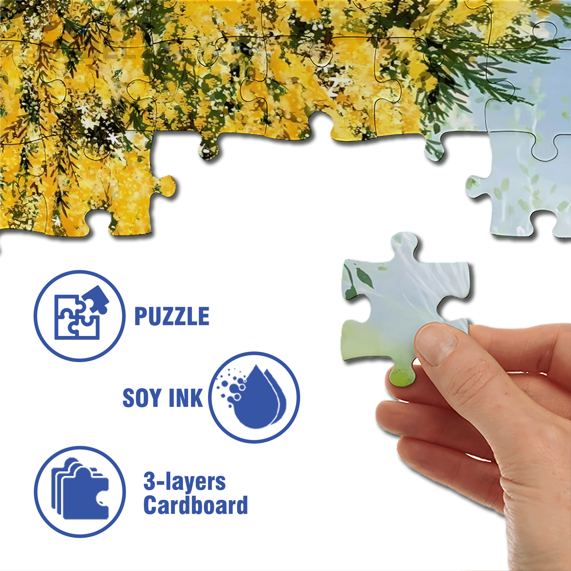 The Little Boat of Love 500pcs/1000pcs Jigsaw Puzzle, Scratch-Resistant, Interactive Family Game & Brain-Boosting DIY Decor, Perfect for Halloween, Christmas & New Year Gifts, Family Puzzle Game