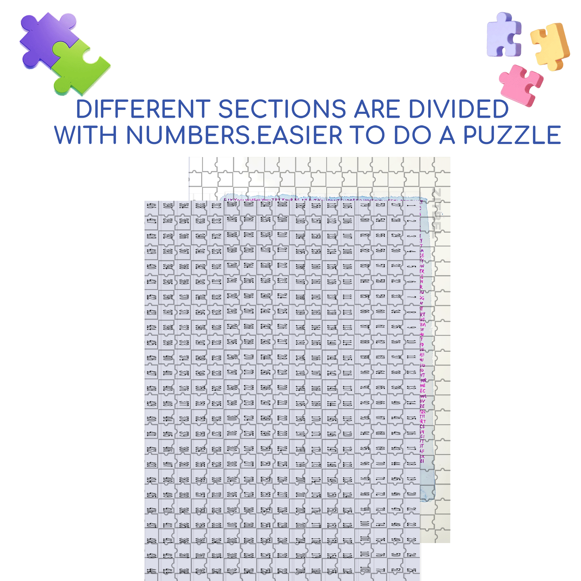 Fix You 500pcs/1000pcs Jigsaw Puzzle, Scratch-Resistant, Interactive Family Game & Brain-Boosting DIY Decor, Perfect for Halloween, Christmas & New Year Gifts, Family Puzzle Game