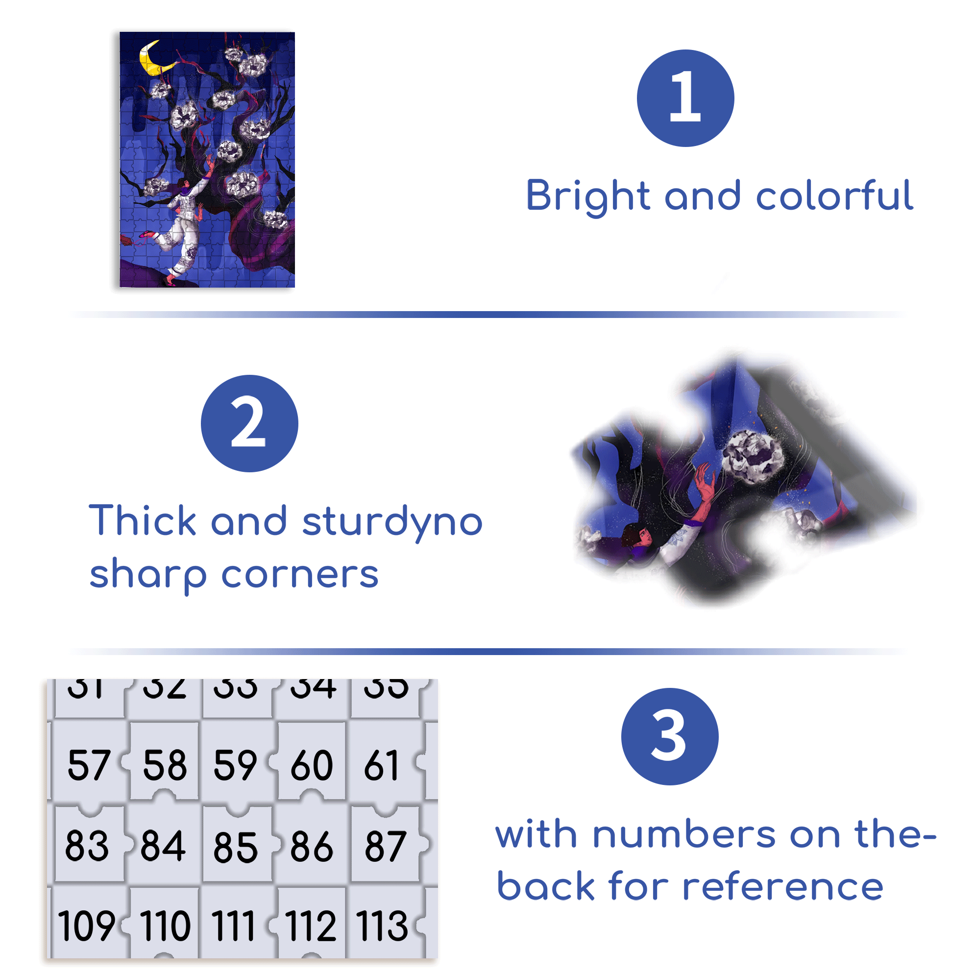 Madam White Fruit 500pcs/1000pcs Jigsaw Puzzle, Scratch-Resistant, Interactive Family Game & Brain-Boosting DIY Decor, Perfect for Halloween, Christmas & New Year Gifts, Family Puzzle Game