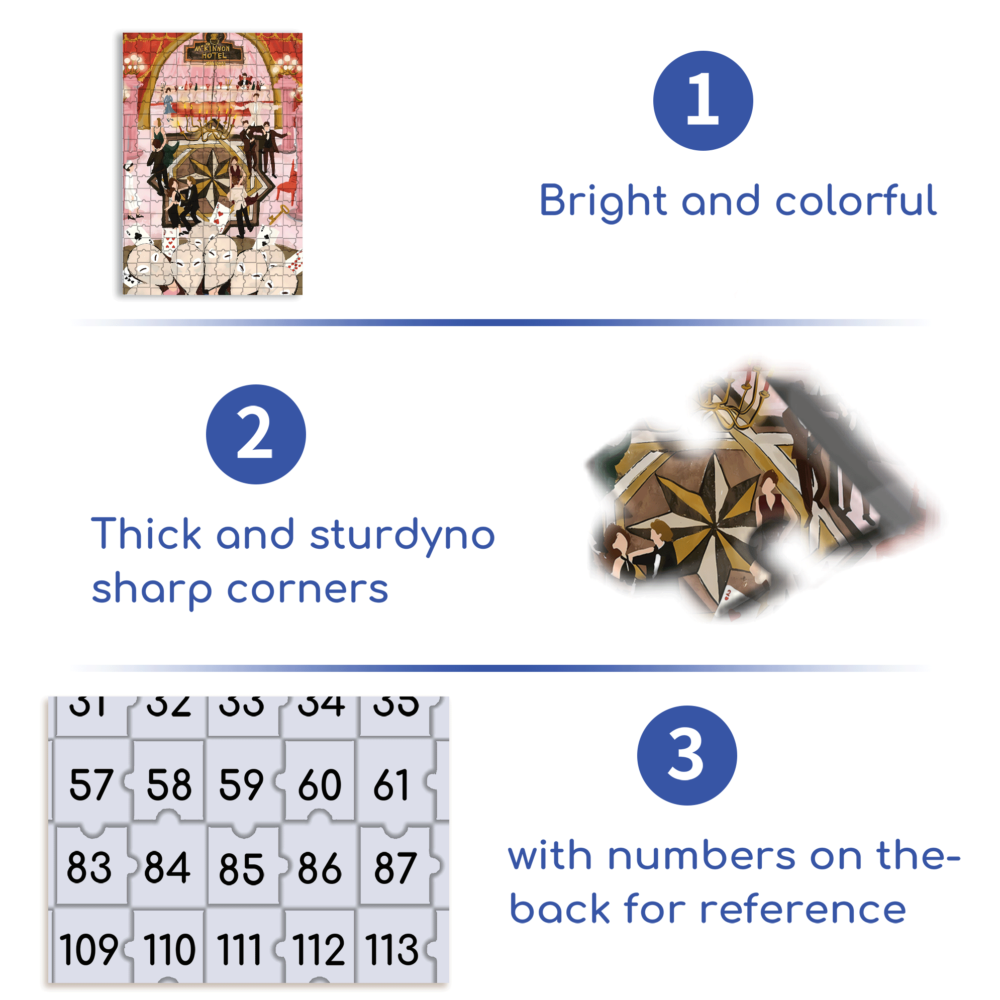 Sleepless Night 500pcs/1000pcs Jigsaw Puzzle, Scratch-Resistant, Interactive Family Game & Brain-Boosting DIY Decor, Perfect for Halloween, Christmas & New Year Gifts, Family Puzzle Game