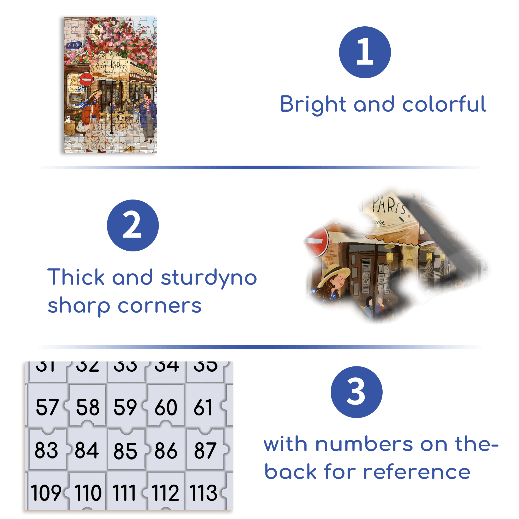 Street Corner Coffee Shop 500pcs/1000pcs Jigsaw Puzzle, Scratch-Resistant, Interactive Family Game & Brain-Boosting DIY Decor, Perfect for Halloween, Christmas & New Year Gifts, Family Puzzle Game