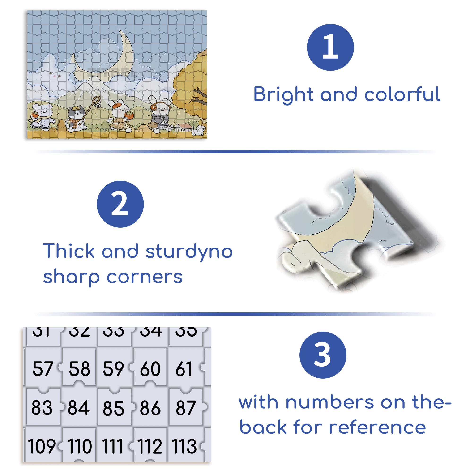 Autumn Journey 500pcs/1000pcs Jigsaw Puzzle, Scratch-Resistant, Interactive Family Game & Brain-Boosting DIY Decor, Perfect for Halloween, Christmas & New Year Gifts, Family Puzzle Game