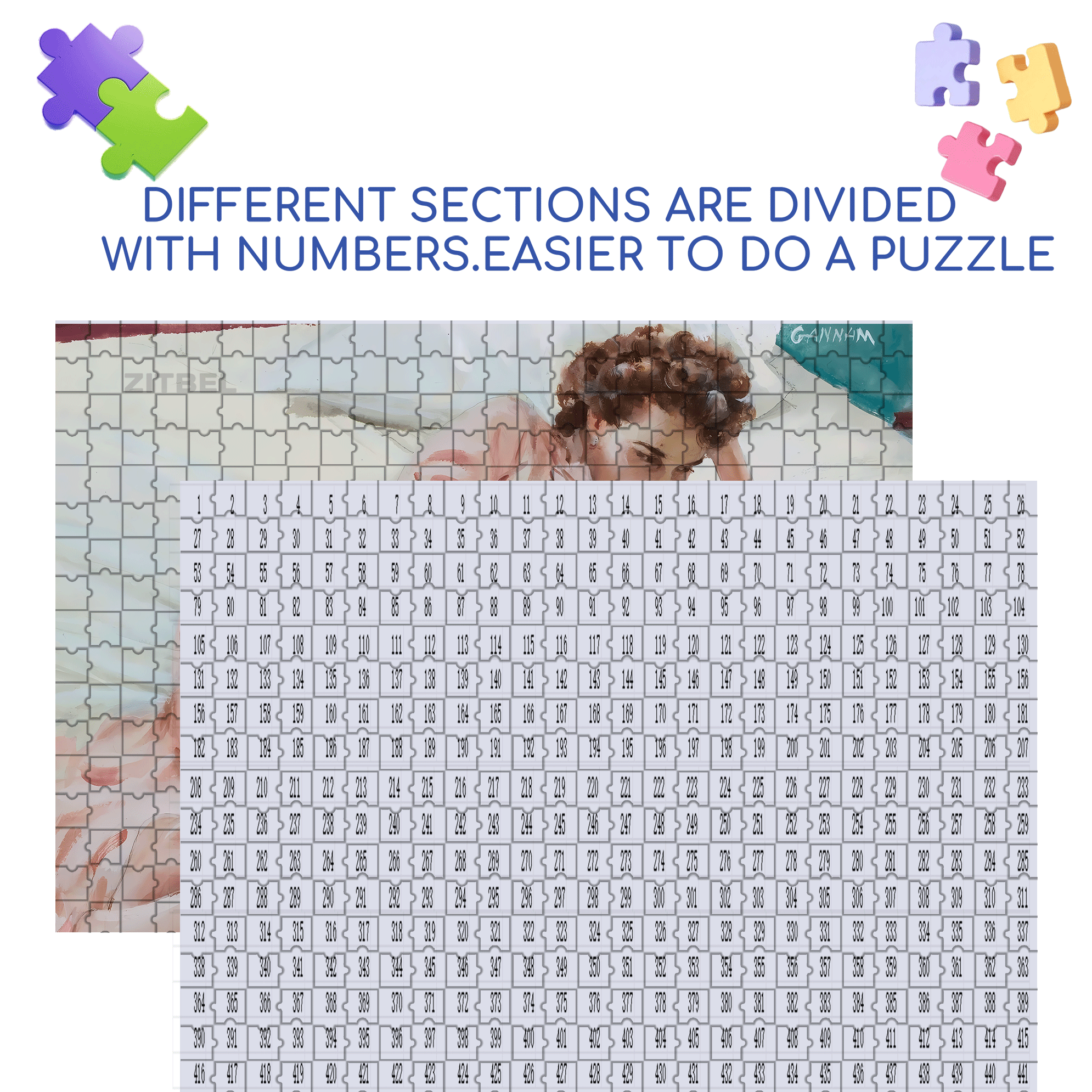 Becoming A Mother 3 500pcs/1000pcs Jigsaw Puzzle, Scratch-Resistant, Interactive Family Game & Brain-Boosting DIY Decor, Perfect for Halloween, Christmas & New Year Gifts, Family Puzzle Game