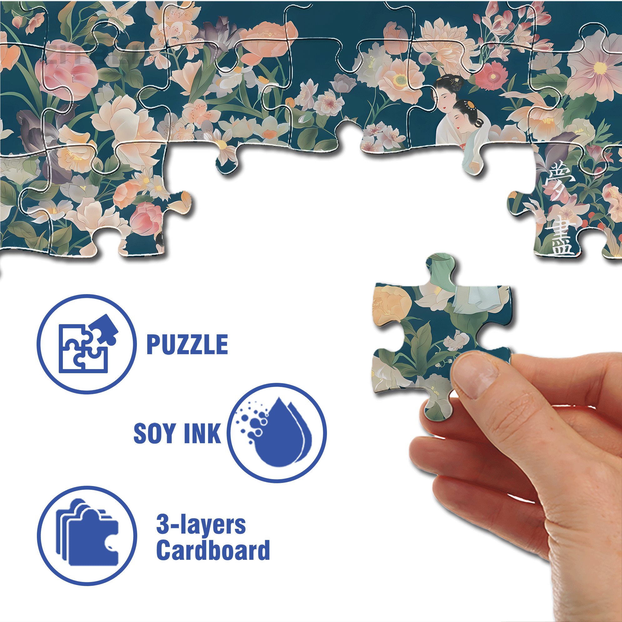 Dream Is Over 500pcs/1000pcs Jigsaw Puzzle, Scratch-Resistant, Interactive Family Game & Brain-Boosting DIY Decor, Perfect for Halloween, Christmas & New Year Gifts, Family Puzzle Game