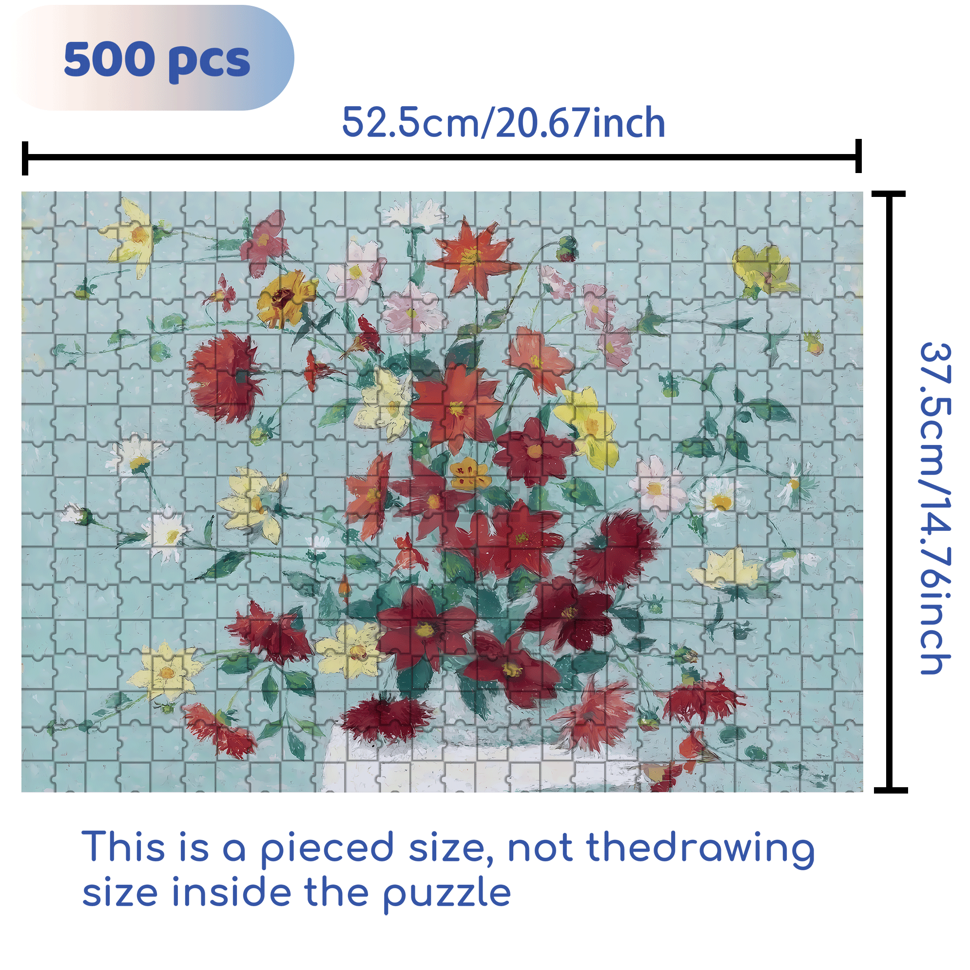 The Beauty Of Nature 7 500pcs/1000pcs Jigsaw Puzzle, Scratch-Resistant, Interactive Family Game & Brain-Boosting DIY Decor, Perfect for Halloween, Christmas & New Year Gifts, Family Puzzle Game
