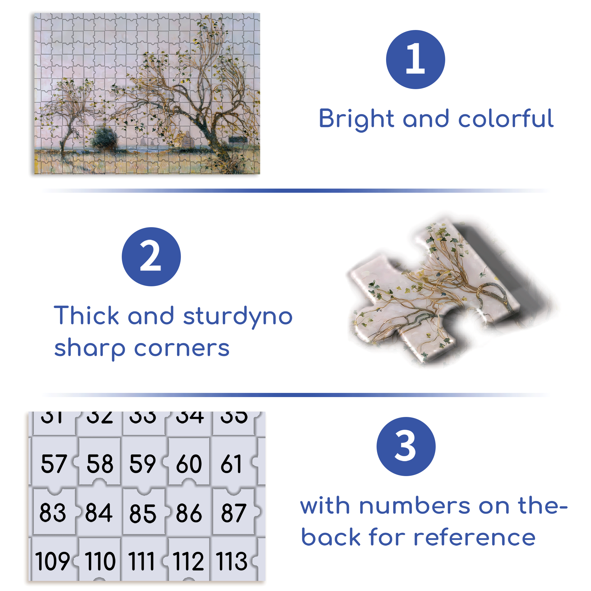 The Boundless World 4 500pcs/1000pcs Jigsaw Puzzle, Scratch-Resistant, Interactive Family Game & Brain-Boosting DIY Decor, Perfect for Halloween, Christmas & New Year Gifts, Family Puzzle Game