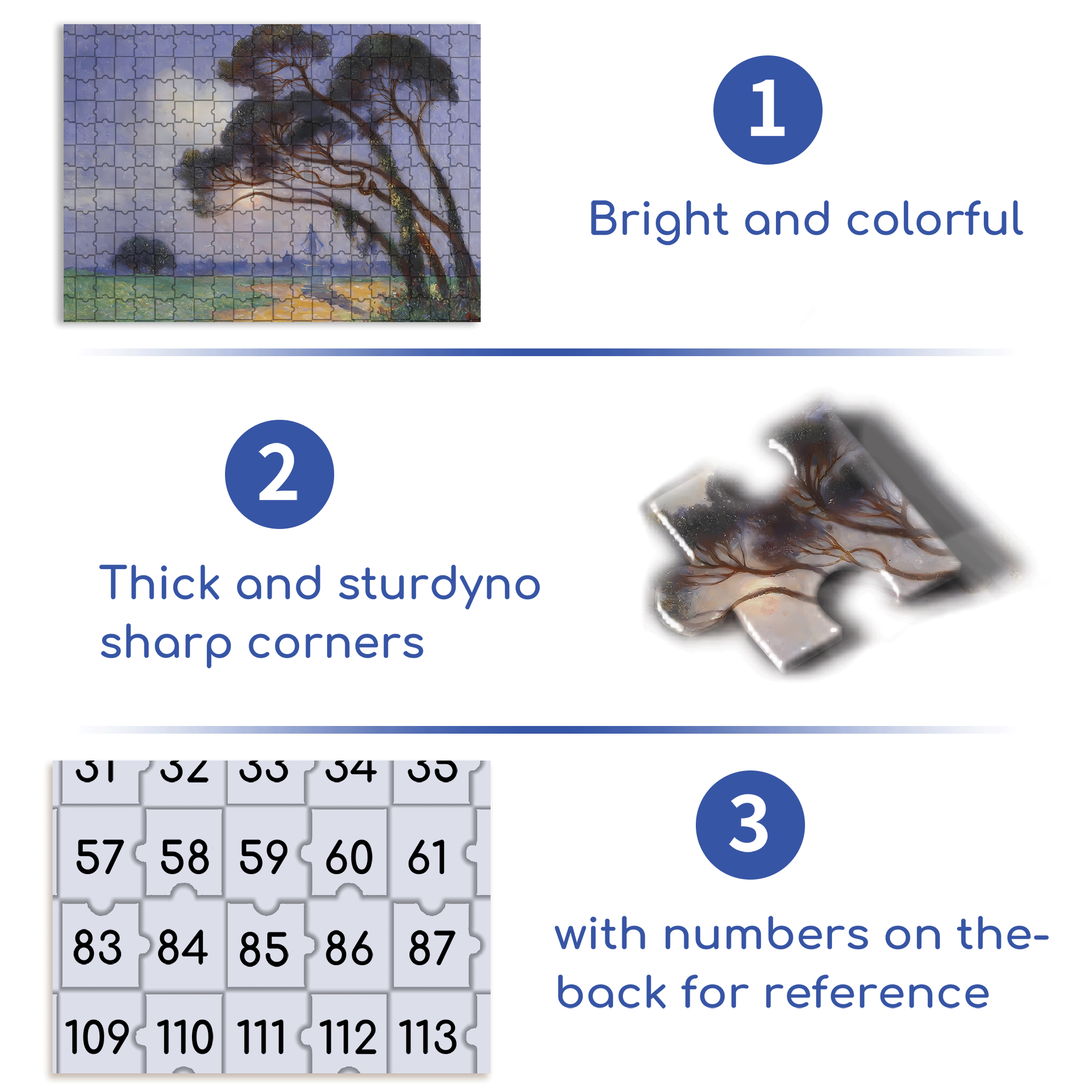 The Boundless World 5 500pcs/1000pcs Jigsaw Puzzle, Scratch-Resistant, Interactive Family Game & Brain-Boosting DIY Decor, Perfect for Halloween, Christmas & New Year Gifts, Family Puzzle Game