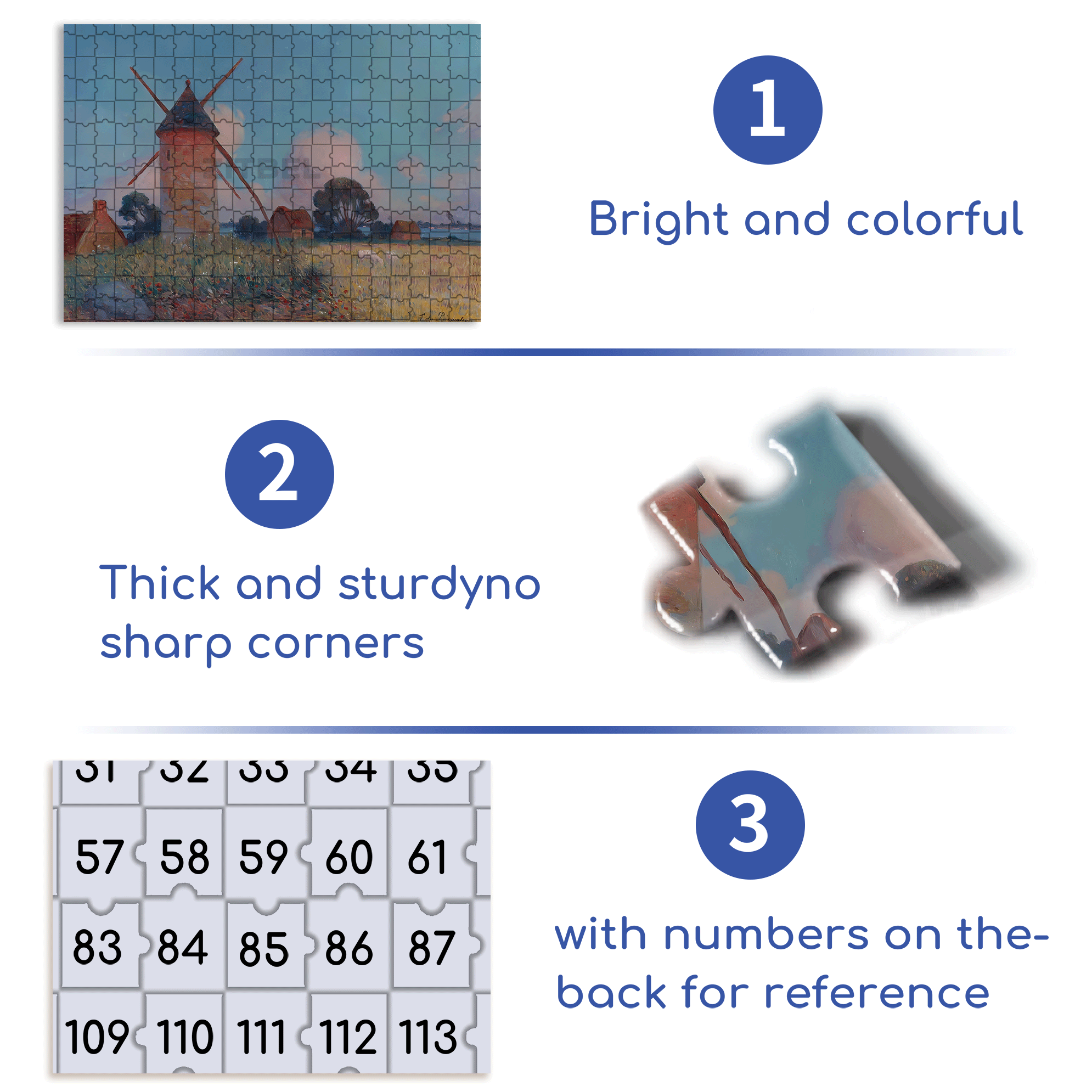 The Boundless World 6 500pcs/1000pcs Jigsaw Puzzle, Scratch-Resistant, Interactive Family Game & Brain-Boosting DIY Decor, Perfect for Halloween, Christmas & New Year Gifts, Family Puzzle Game