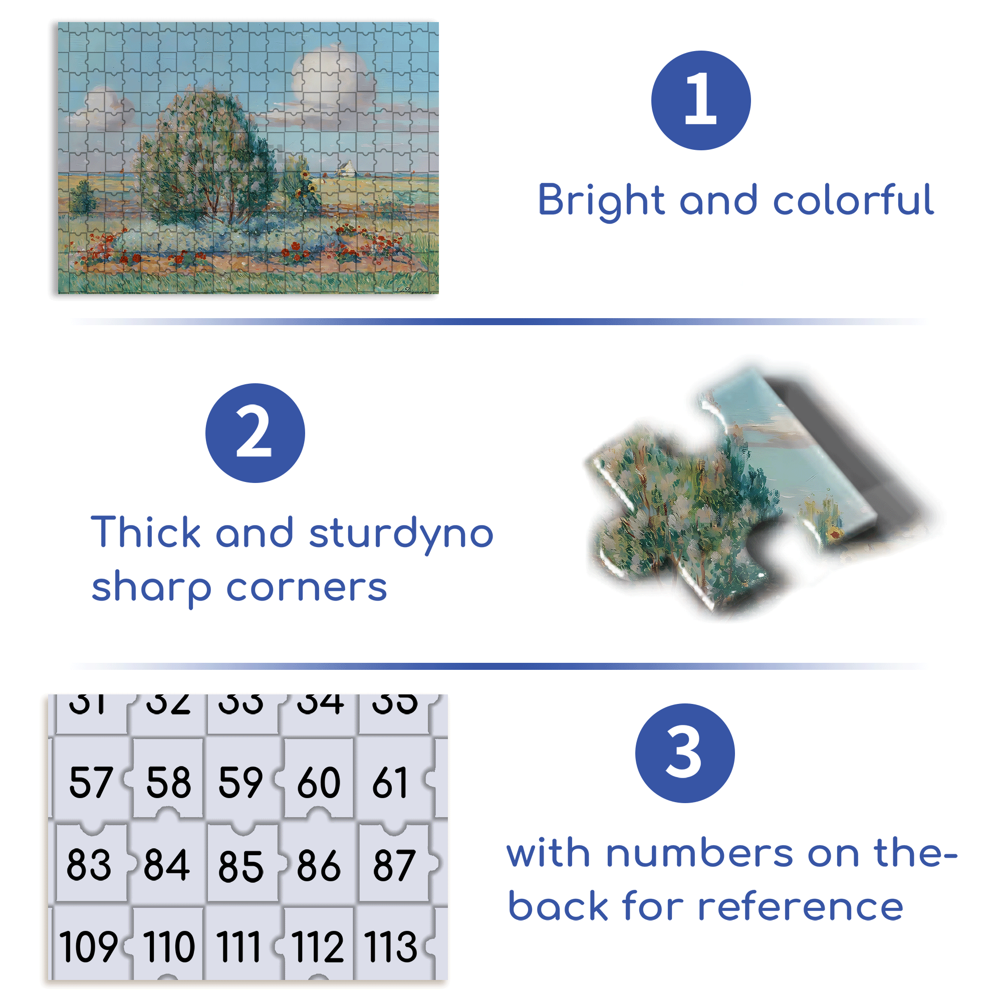 The Boundless World 7 500pcs/1000pcs Jigsaw Puzzle, Scratch-Resistant, Interactive Family Game & Brain-Boosting DIY Decor, Perfect for Halloween, Christmas & New Year Gifts, Family Puzzle Game