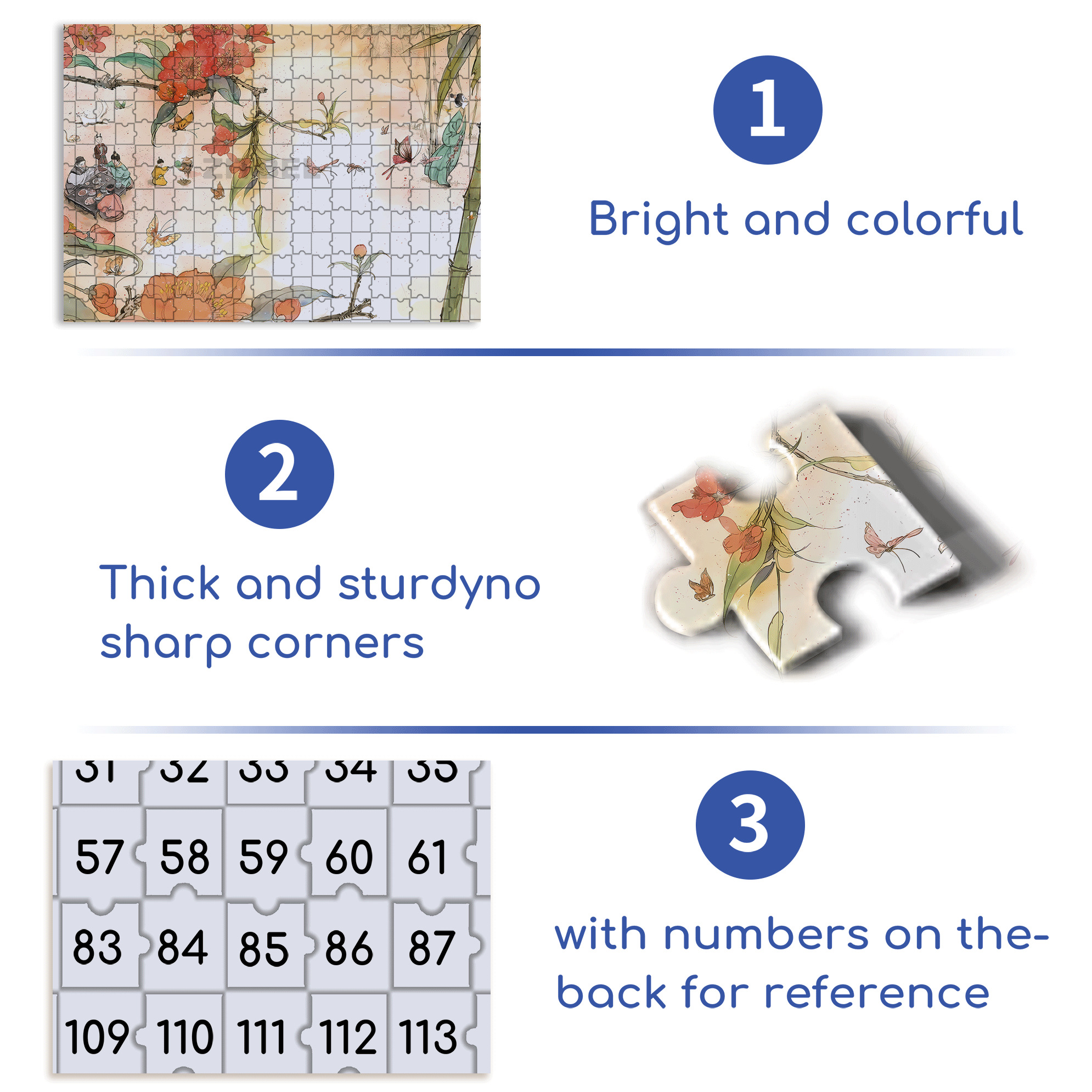 The Rakshasa Kingdom 2 500pcs/1000pcs Jigsaw Puzzle, Scratch-Resistant, Interactive Family Game & Brain-Boosting DIY Decor, Perfect for Halloween, Christmas & New Year Gifts, Family Puzzle Game