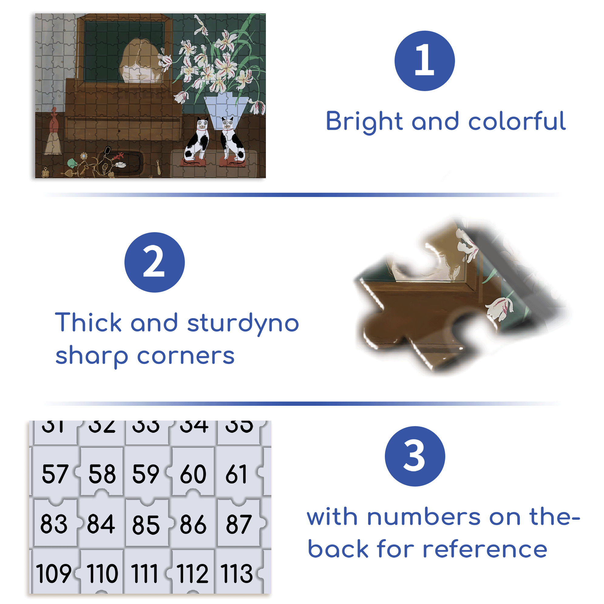 Touchable Life 500pcs/1000pcs Jigsaw Puzzle, Scratch-Resistant, Interactive Family Game & Brain-Boosting DIY Decor, Perfect for Halloween, Christmas & New Year Gifts, Family Puzzle Game