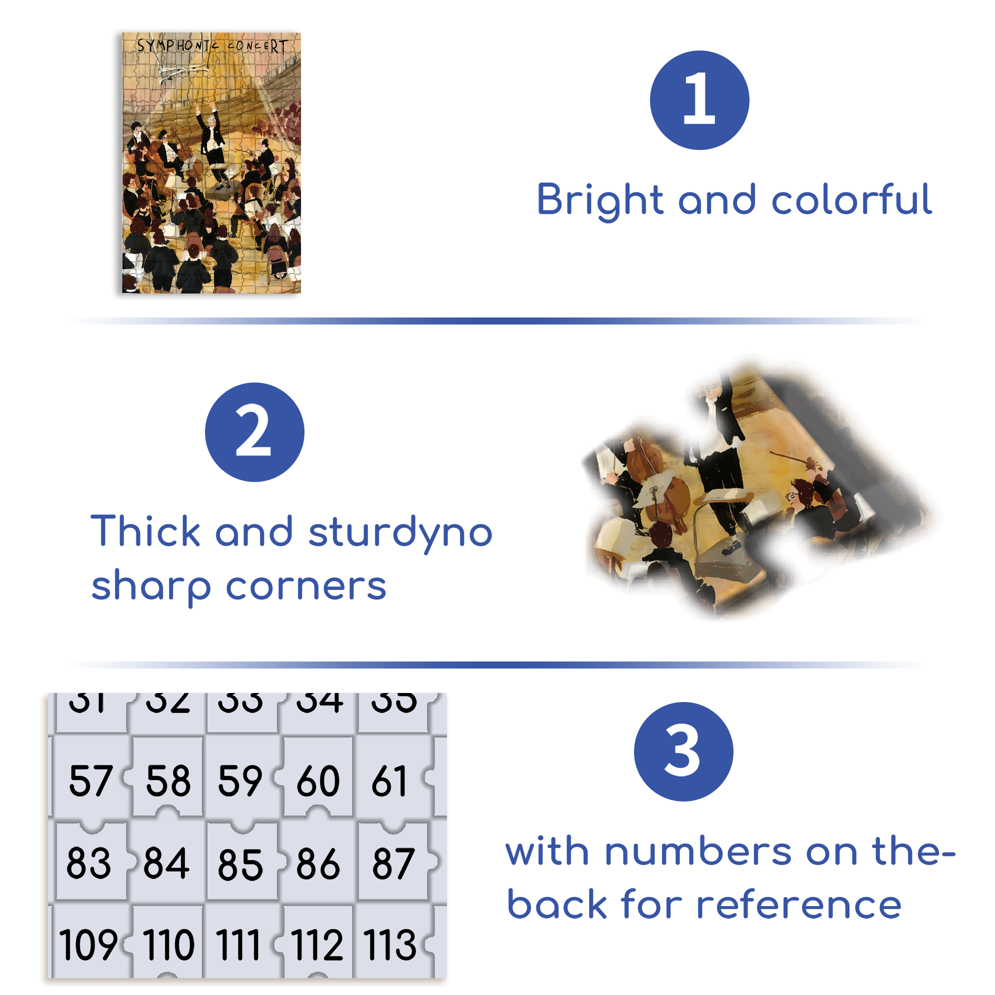 At The Concert 500pcs/1000pcs Jigsaw Puzzle, Scratch-Resistant, Interactive Family Game & Brain-Boosting DIY Decor, Perfect for Halloween, Christmas & New Year Gifts, Family Puzzle Game