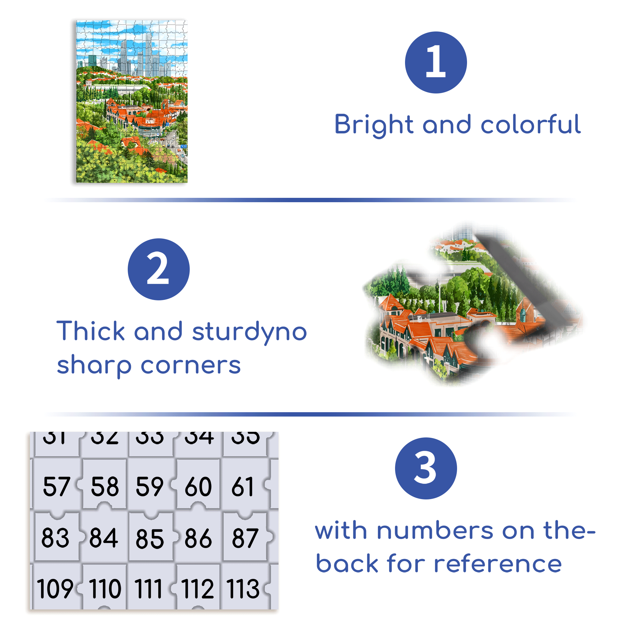 Central Axis 500pcs/1000pcs Jigsaw Puzzle, Scratch-Resistant, Interactive Family Game & Brain-Boosting DIY Decor, Perfect for Halloween, Christmas & New Year Gifts, Family Puzzle Game