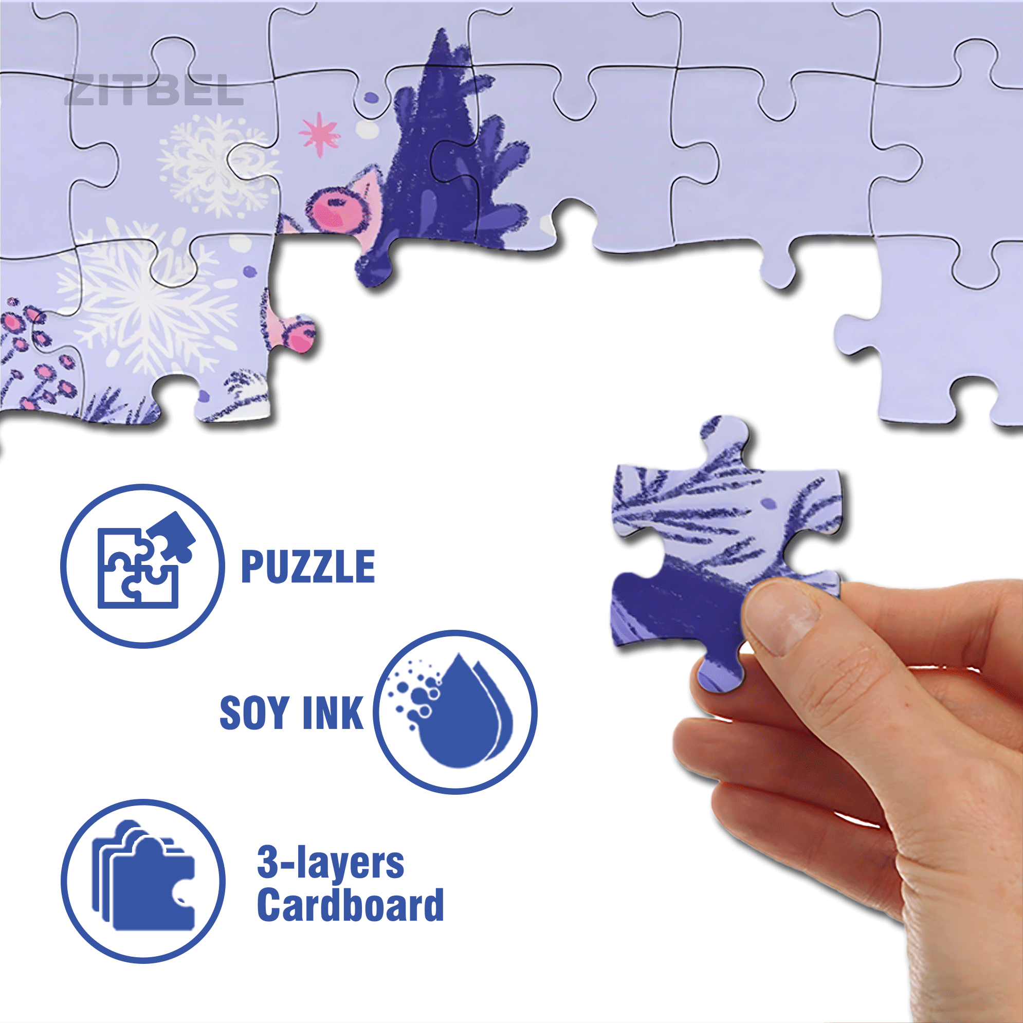 Diary Of An Apprentice Witch's Life 11 500pcs/1000pcs Jigsaw Puzzle, Scratch-Resistant, Interactive Family Game & Brain-Boosting DIY Decor, Perfect for Halloween, Christmas & New Year Gifts, Family Puzzle Game