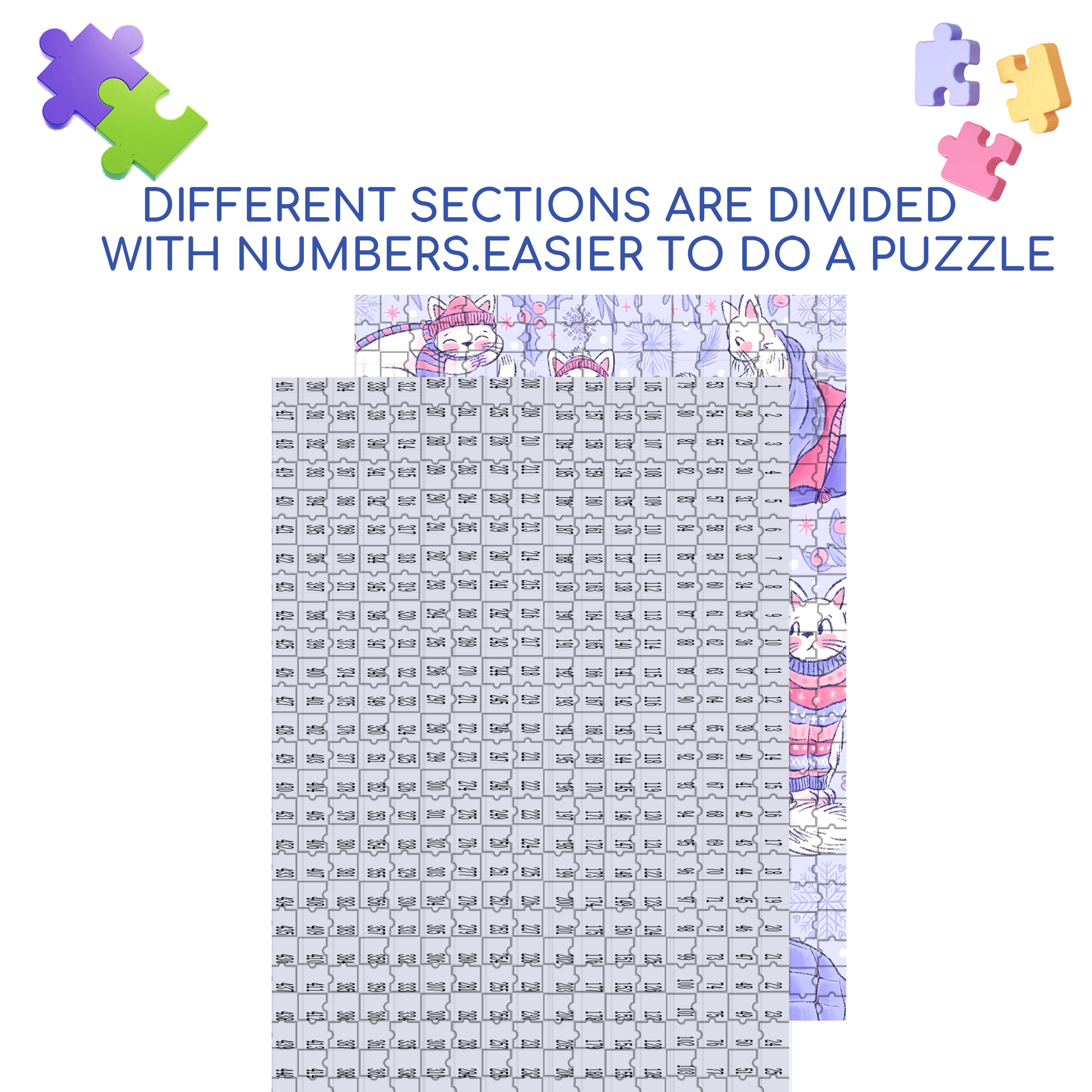 Diary Of An Apprentice Witch's Life 3 500pcs/1000pcs Jigsaw Puzzle, Scratch-Resistant, Interactive Family Game & Brain-Boosting DIY Decor, Perfect for Halloween, Christmas & New Year Gifts, Family Puzzle Game