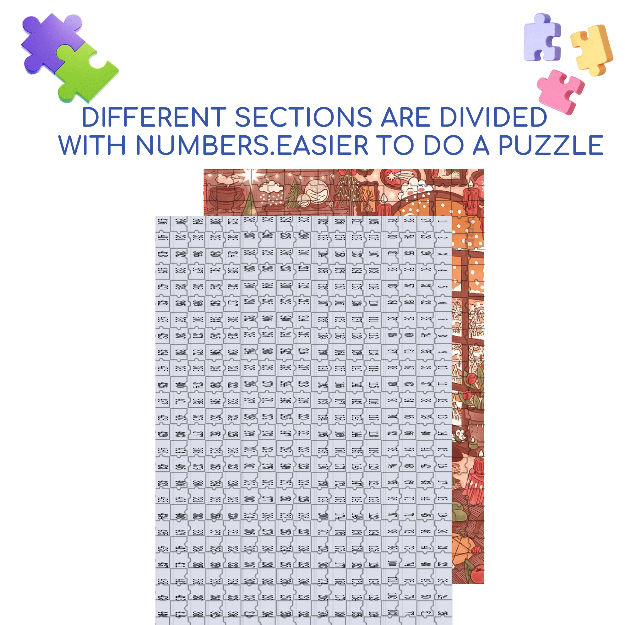 Diary Of An Apprentice Witch's Life 4 500pcs/1000pcs Jigsaw Puzzle, Scratch-Resistant, Interactive Family Game & Brain-Boosting DIY Decor, Perfect for Halloween, Christmas & New Year Gifts, Family Puzzle Game