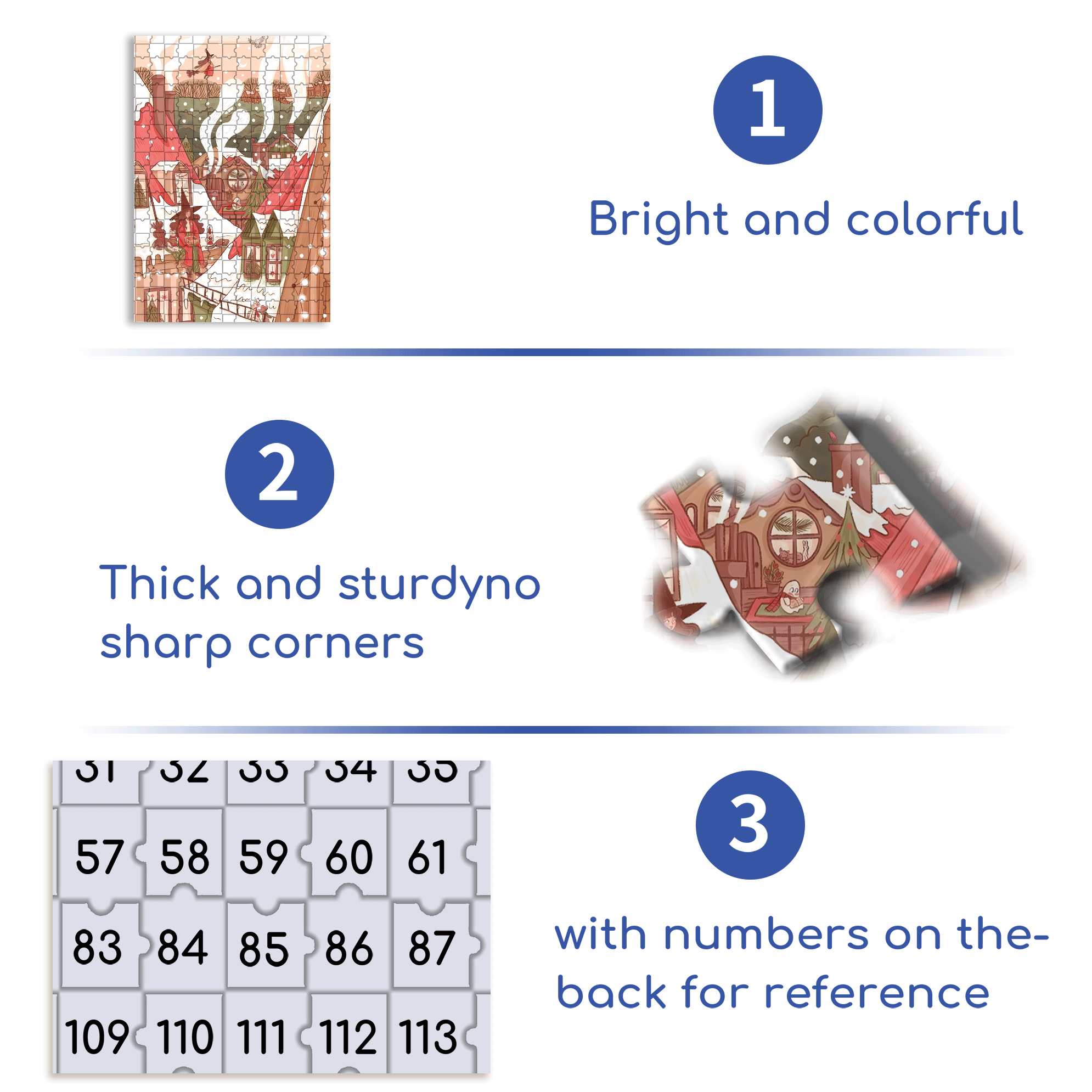 Diary Of An Apprentice Witch's Life 5 500pcs/1000pcs Jigsaw Puzzle, Scratch-Resistant, Interactive Family Game & Brain-Boosting DIY Decor, Perfect for Halloween, Christmas & New Year Gifts, Family Puzzle Game