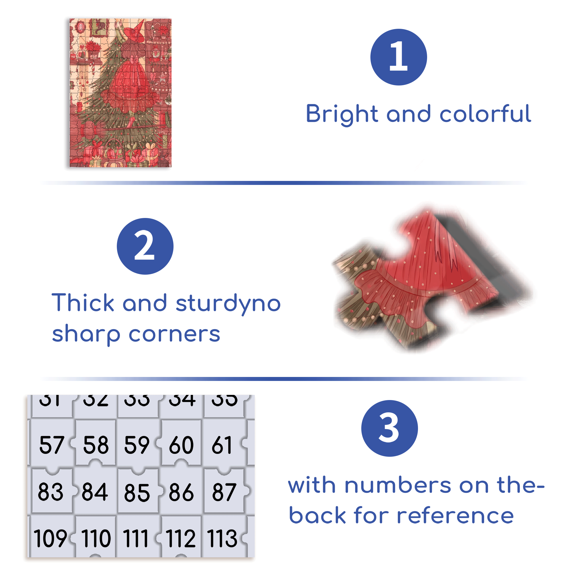 Diary Of An Apprentice Witch's Life 7 500pcs/1000pcs Jigsaw Puzzle, Scratch-Resistant, Interactive Family Game & Brain-Boosting DIY Decor, Perfect for Halloween, Christmas & New Year Gifts, Family Puzzle Game