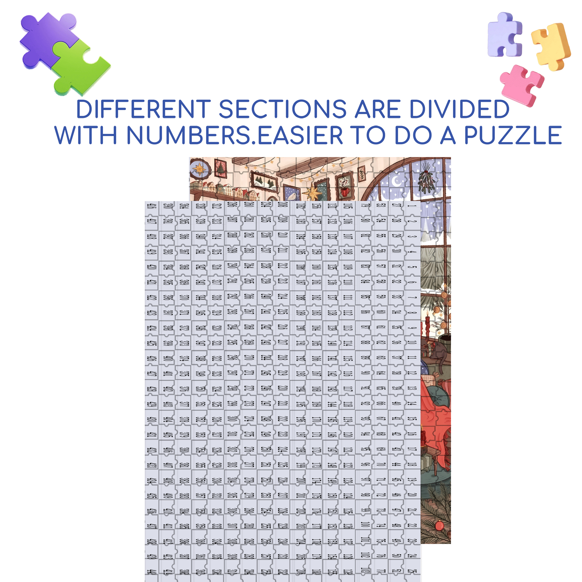 Diary Of An Apprentice Witch's Life 8 500pcs/1000pcs Jigsaw Puzzle, Scratch-Resistant, Interactive Family Game & Brain-Boosting DIY Decor, Perfect for Halloween, Christmas & New Year Gifts, Family Puzzle Game
