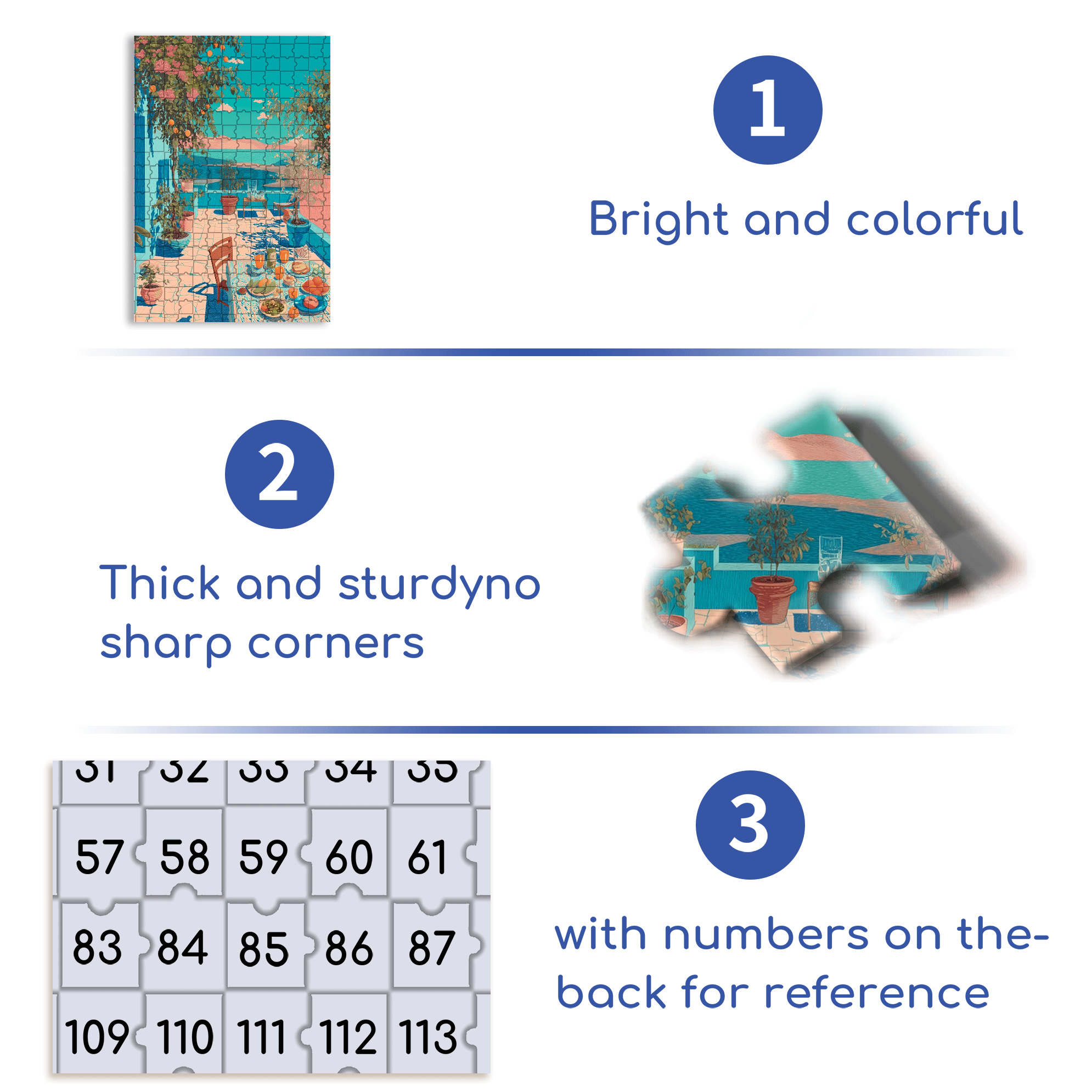 Enjoy The Sunshine 2 500pcs/1000pcs Jigsaw Puzzle, Scratch-Resistant, Interactive Family Game & Brain-Boosting DIY Decor, Perfect for Halloween, Christmas & New Year Gifts, Family Puzzle Game