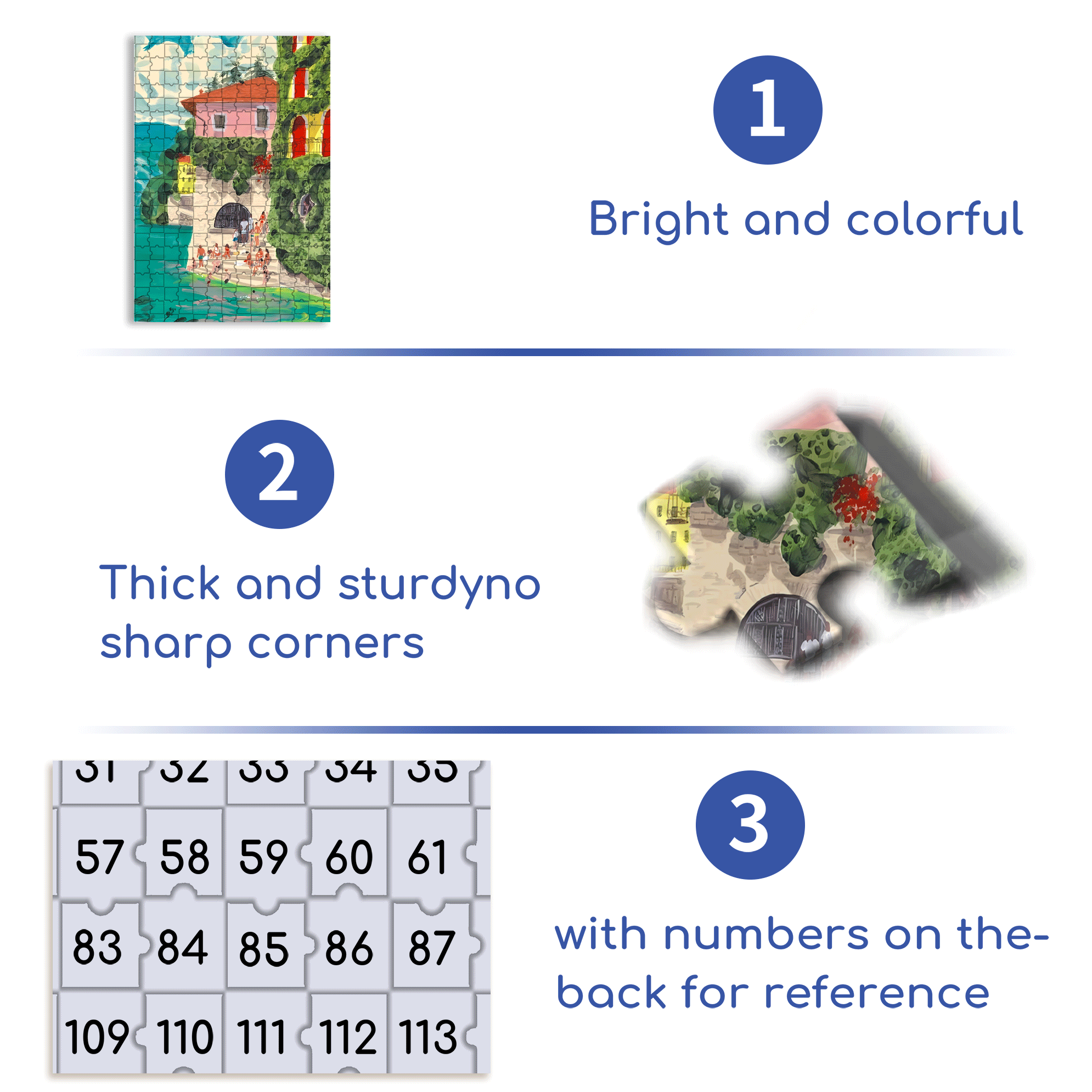 Experience The Tranquility And Profundity Of Nature 6 500pcs/1000pcs Jigsaw Puzzle, Scratch-Resistant, Interactive Family Game & Brain-Boosting DIY Decor, Perfect for Halloween, Christmas & New Year Gifts, Family Puzzle Game