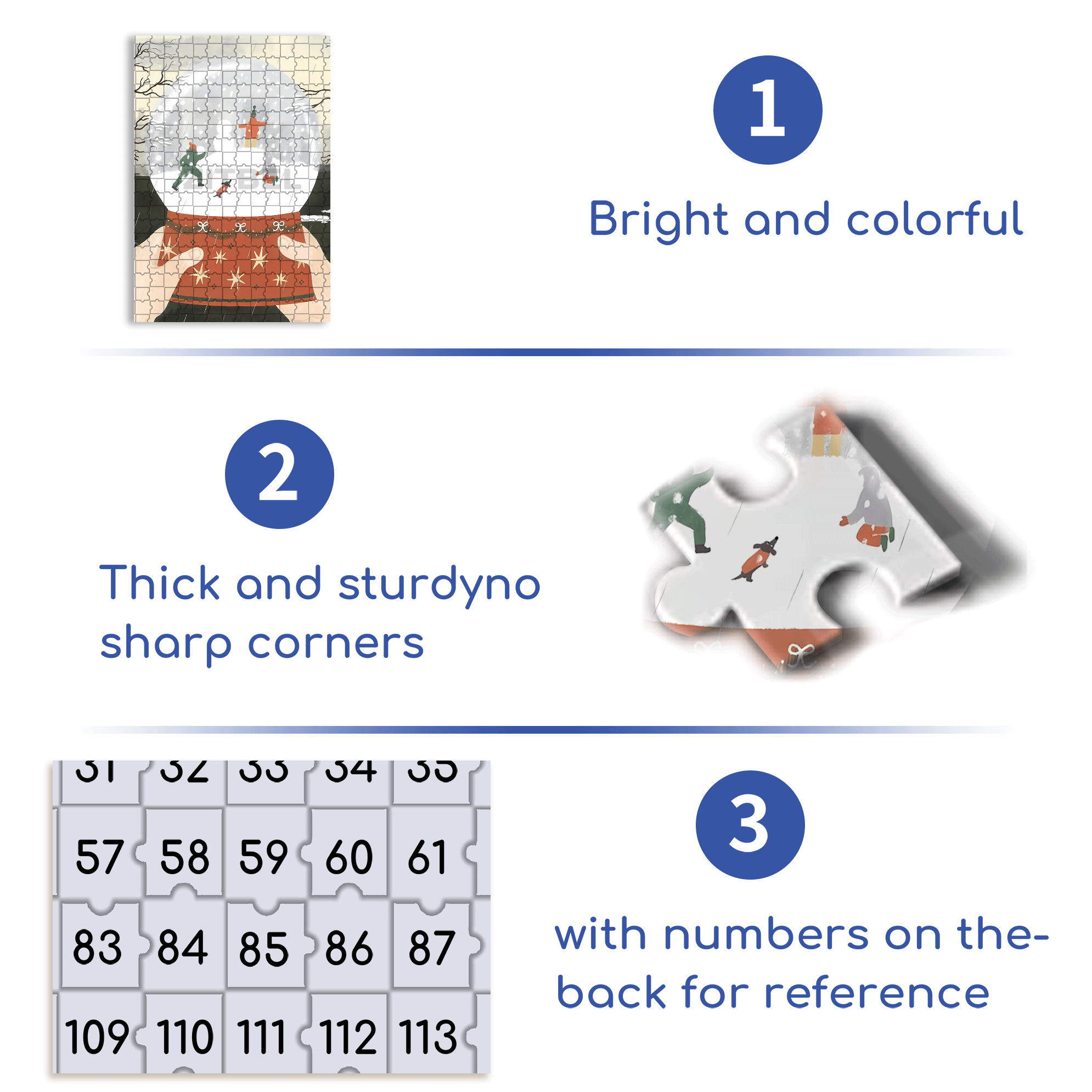 Live Your Life In A Gentle Manner 9 500pcs/1000pcs Jigsaw Puzzle, Scratch-Resistant, Interactive Family Game & Brain-Boosting DIY Decor, Perfect for Halloween, Christmas & New Year Gifts, Family Puzzle Game