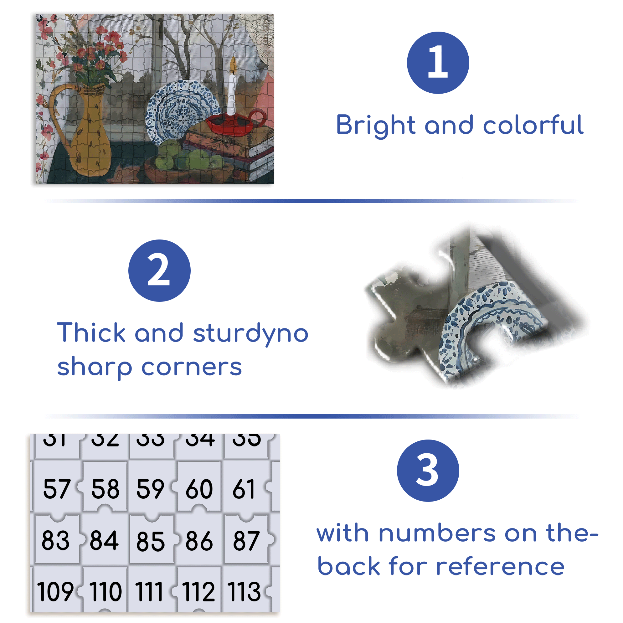 Autumn's Sentiments 500pcs/1000pcs Jigsaw Puzzle, Scratch-Resistant, Interactive Family Game & Brain-Boosting DIY Decor, Perfect for Halloween, Christmas & New Year Gifts, Family Puzzle Game