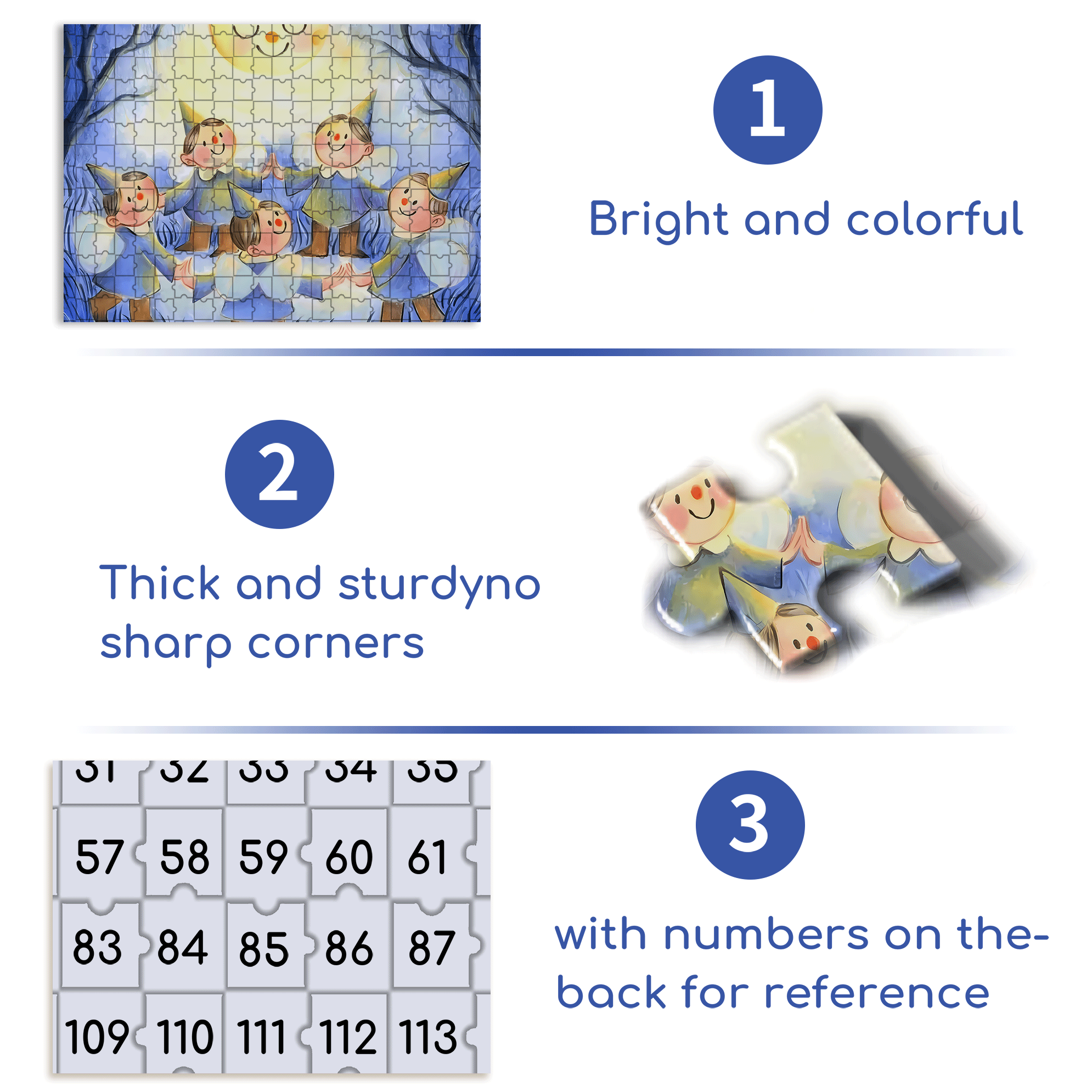 Blossoming In Joy 4 500pcs/1000pcs Jigsaw Puzzle, Scratch-Resistant, Interactive Family Game & Brain-Boosting DIY Decor, Perfect for Halloween, Christmas & New Year Gifts, Family Puzzle Game