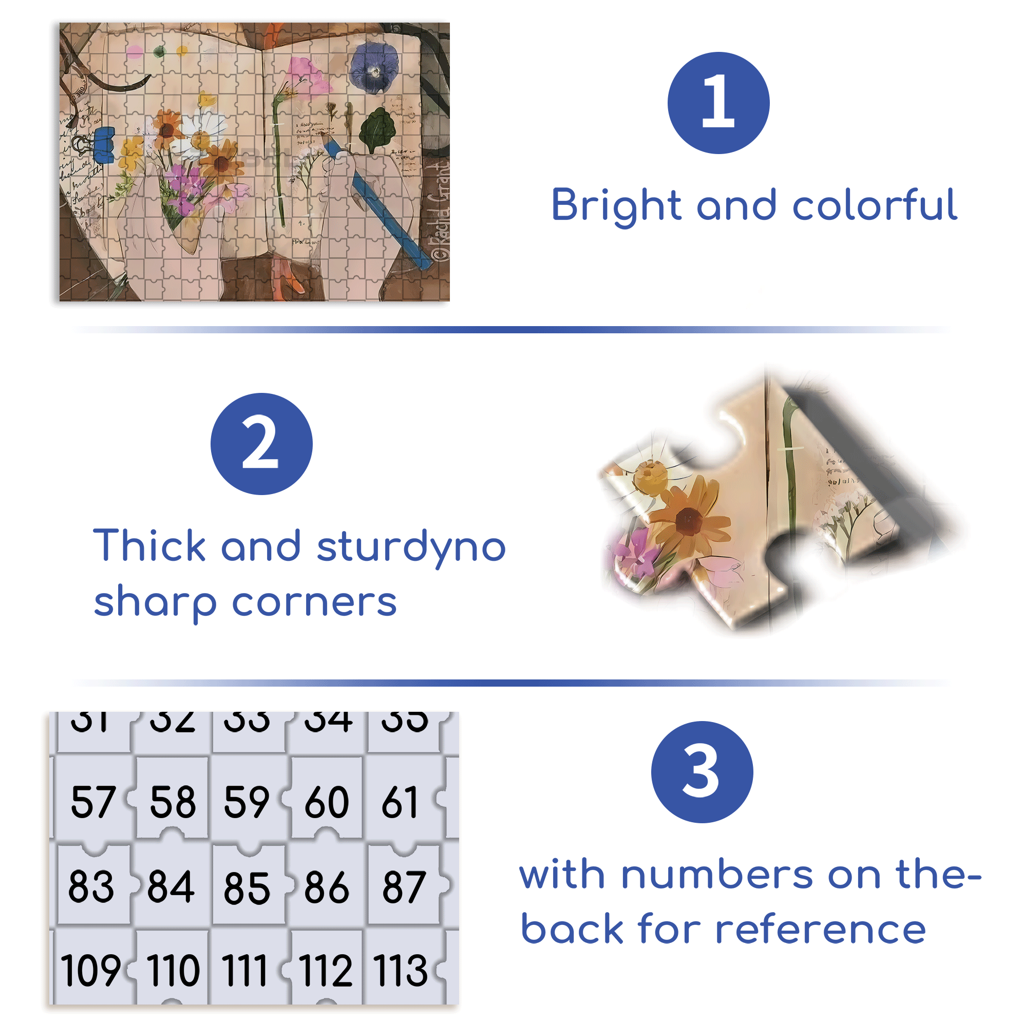 Collecting The Beautiful Moments Of Spring 500pcs/1000pcs Jigsaw Puzzle, Scratch-Resistant, Interactive Family Game & Brain-Boosting DIY Decor, Perfect for Halloween, Christmas & New Year Gifts, Family Puzzle Game