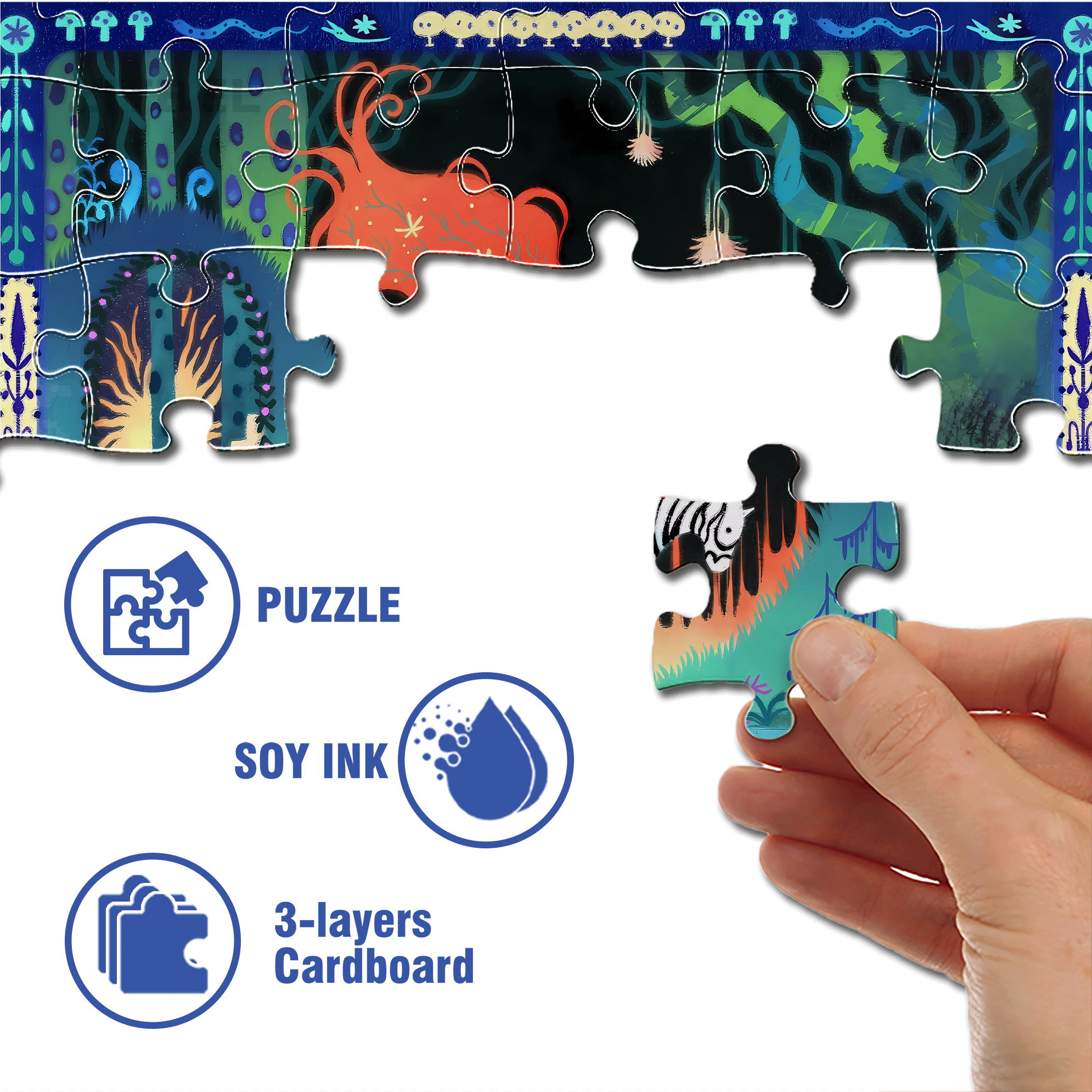 Dreams Are The Archaeology Of The Night 500pcs/1000pcs Jigsaw Puzzle, Scratch-Resistant, Interactive Family Game & Brain-Boosting DIY Decor, Perfect for Halloween, Christmas & New Year Gifts, Family Puzzle Game