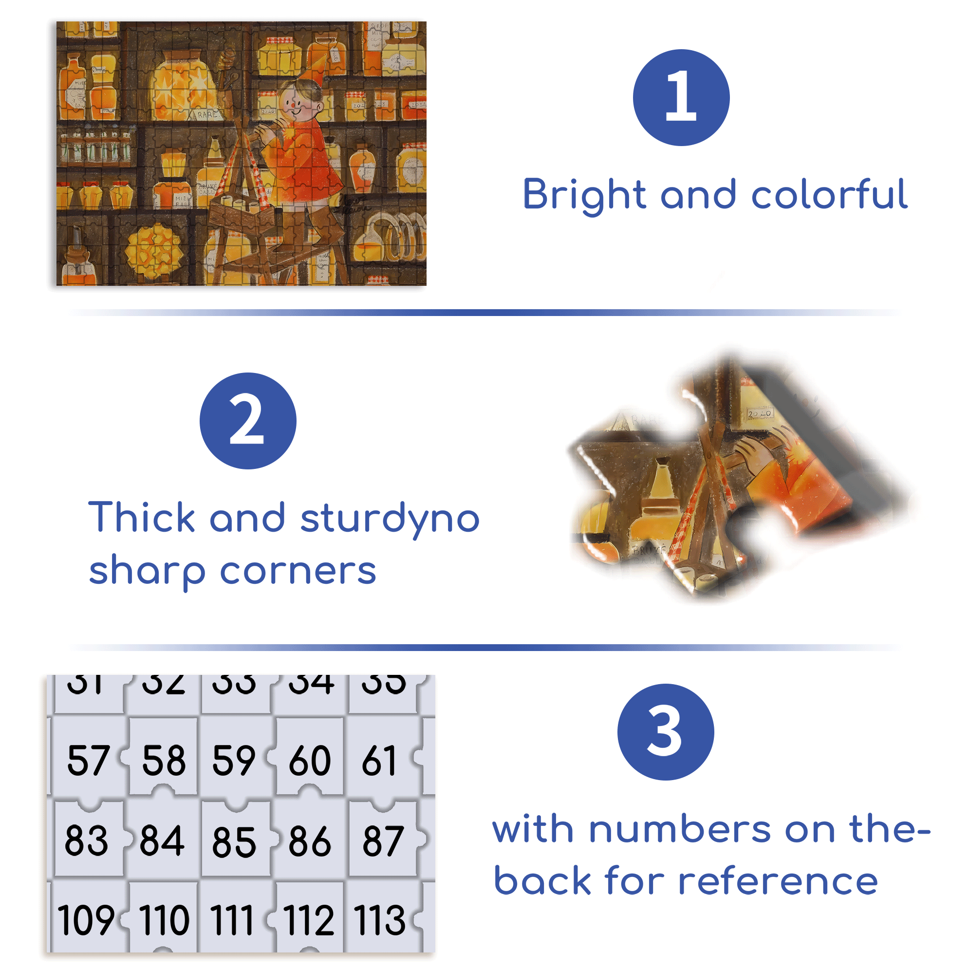 Little Sales 500pcs/1000pcs Jigsaw Puzzle, Scratch-Resistant, Interactive Family Game & Brain-Boosting DIY Decor, Perfect for Halloween, Christmas & New Year Gifts, Family Puzzle Game
