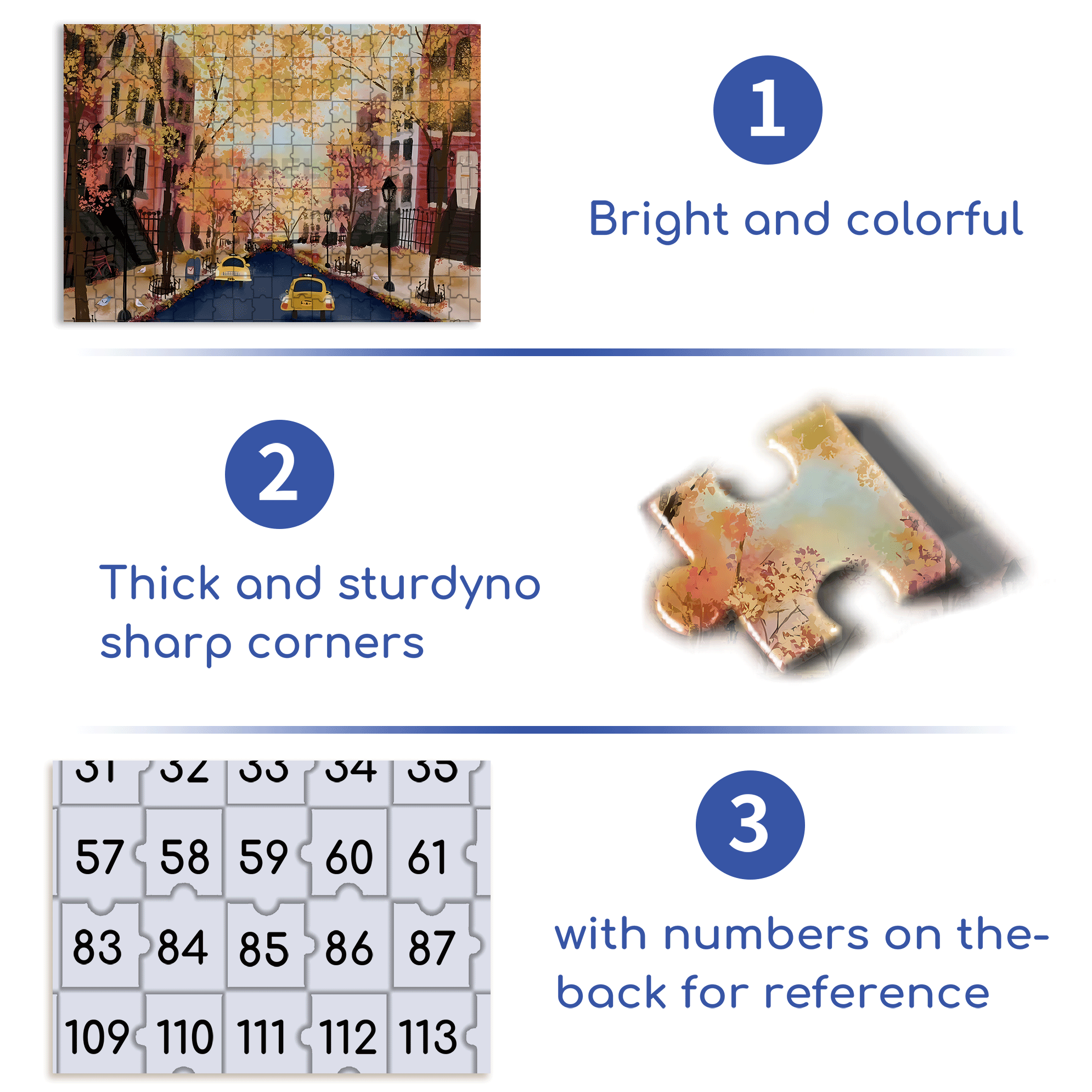Live Your Life In A Gentle Manner 16 500pcs/1000pcs Jigsaw Puzzle, Scratch-Resistant, Interactive Family Game & Brain-Boosting DIY Decor, Perfect for Halloween, Christmas & New Year Gifts, Family Puzzle Game