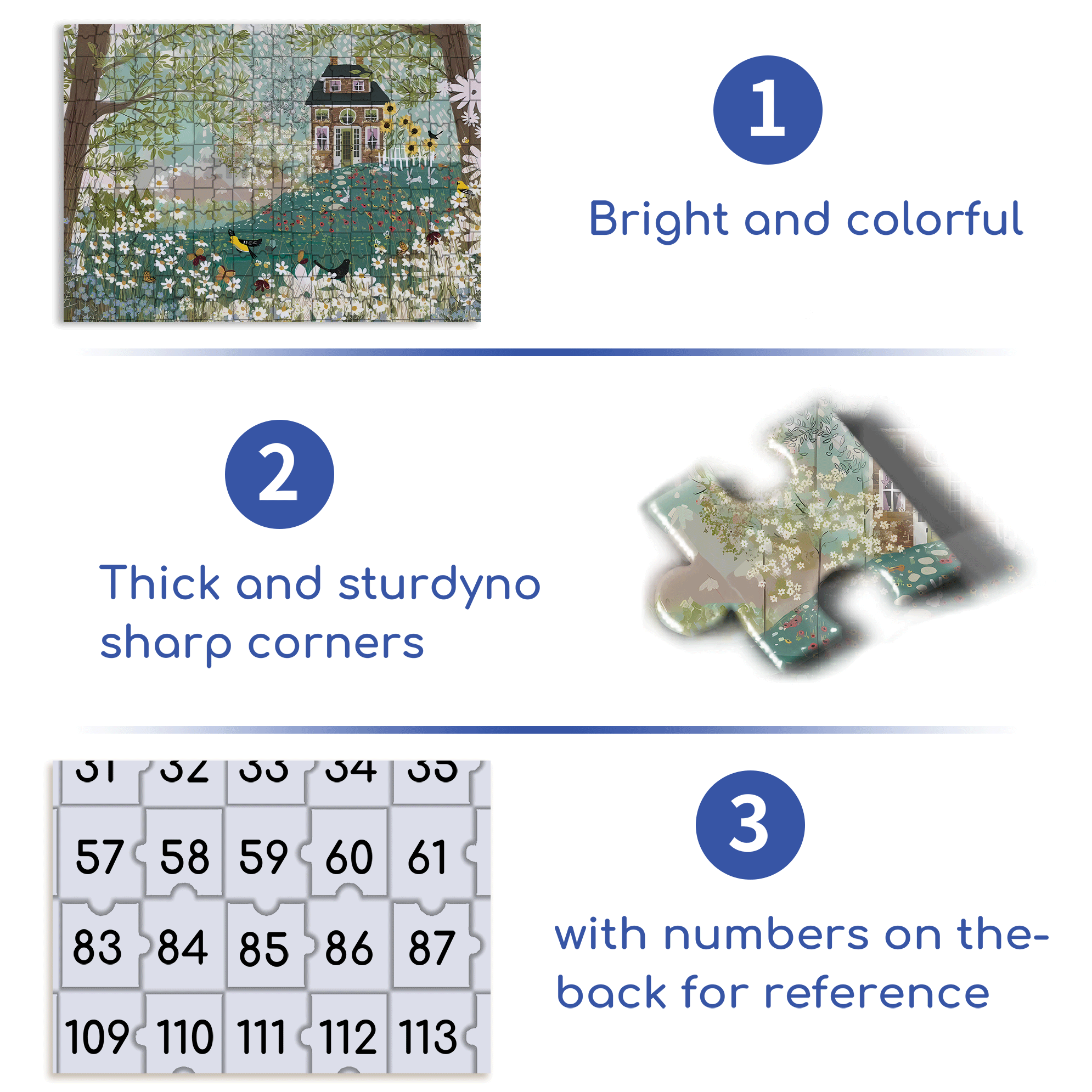 Live Your Life In A Gentle Manner 24 500pcs/1000pcs Jigsaw Puzzle, Scratch-Resistant, Interactive Family Game & Brain-Boosting DIY Decor, Perfect for Halloween, Christmas & New Year Gifts, Family Puzzle Game