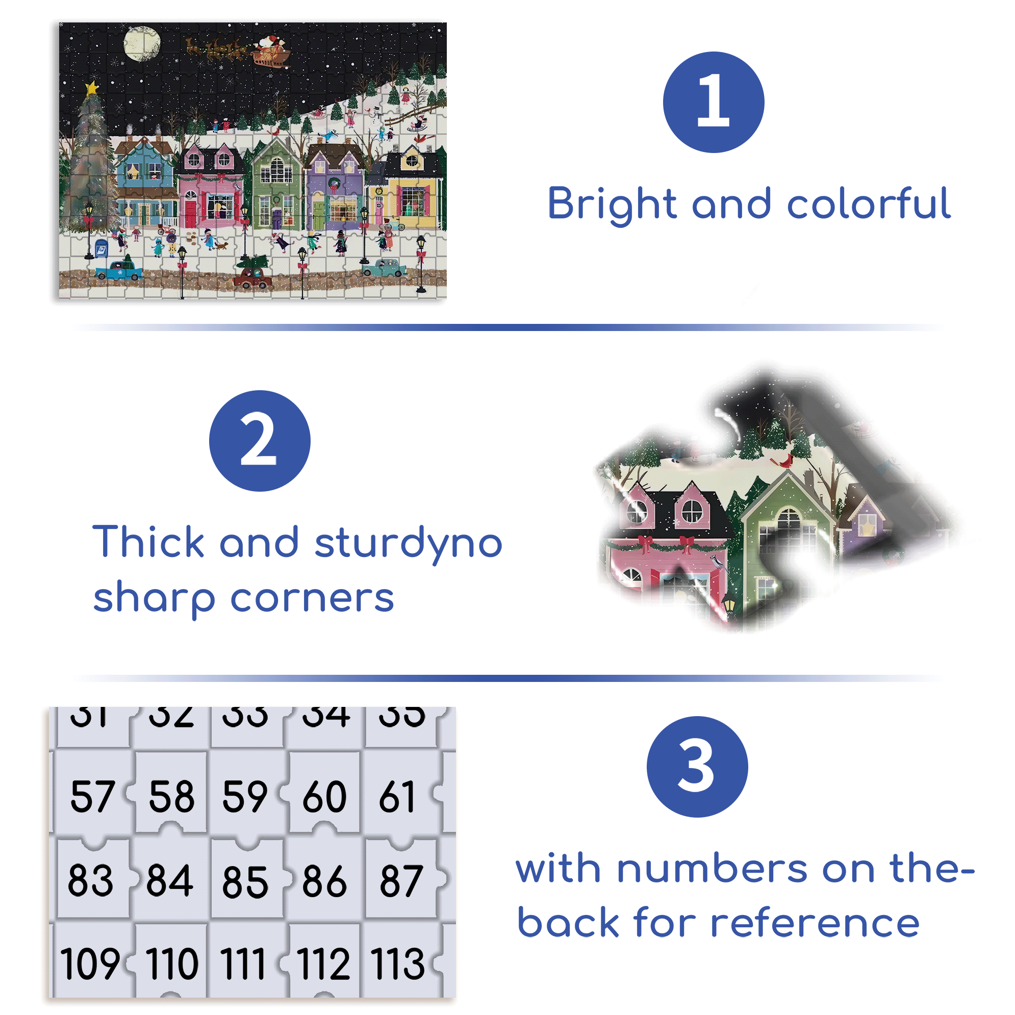 Live Your Life In A Gentle Manner 31 500pcs/1000pcs Jigsaw Puzzle, Scratch-Resistant, Interactive Family Game & Brain-Boosting DIY Decor, Perfect for Halloween, Christmas & New Year Gifts, Family Puzzle Game