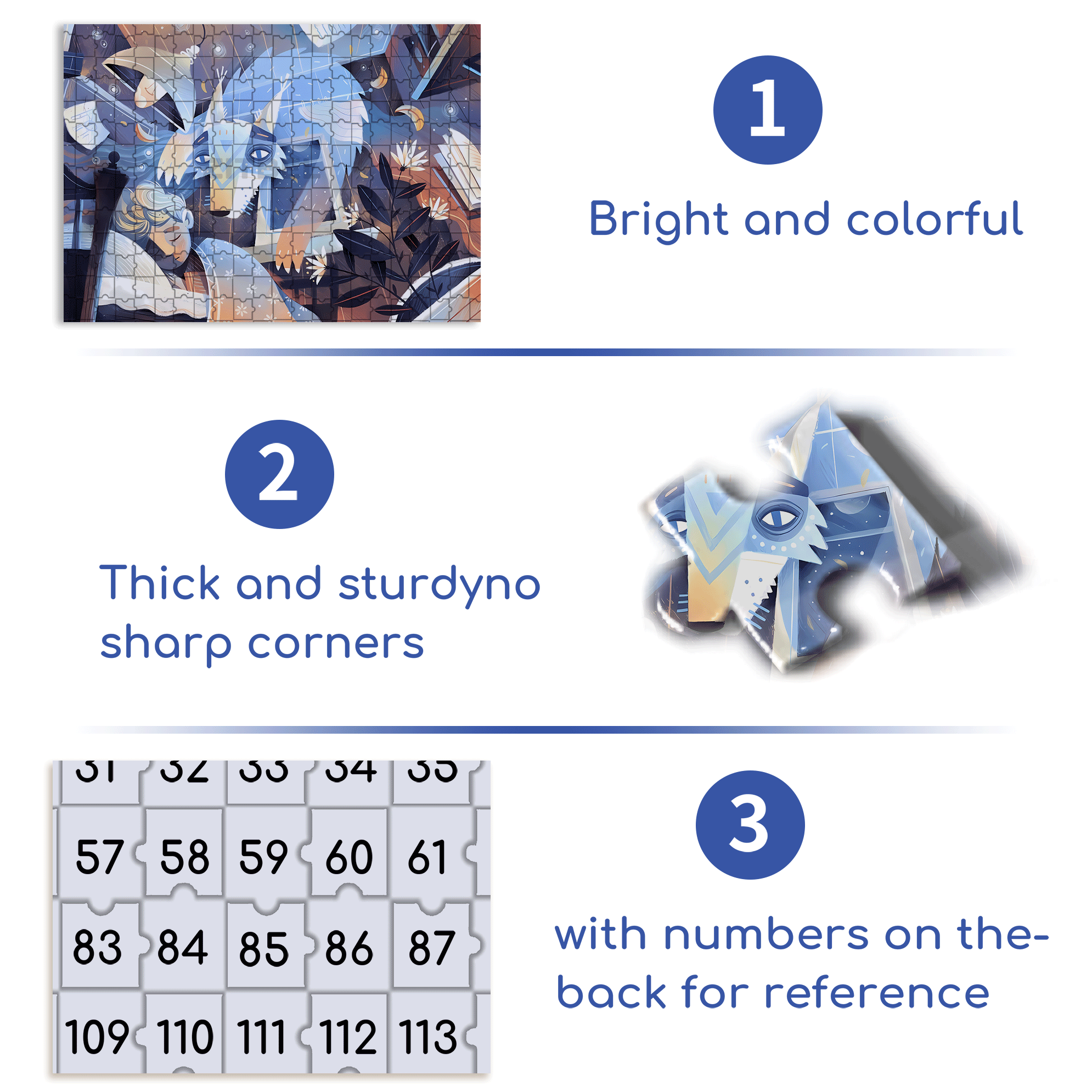 Norse Mythology 3 500pcs/1000pcs Jigsaw Puzzle, Scratch-Resistant, Interactive Family Game & Brain-Boosting DIY Decor, Perfect for Halloween, Christmas & New Year Gifts, Family Puzzle Game