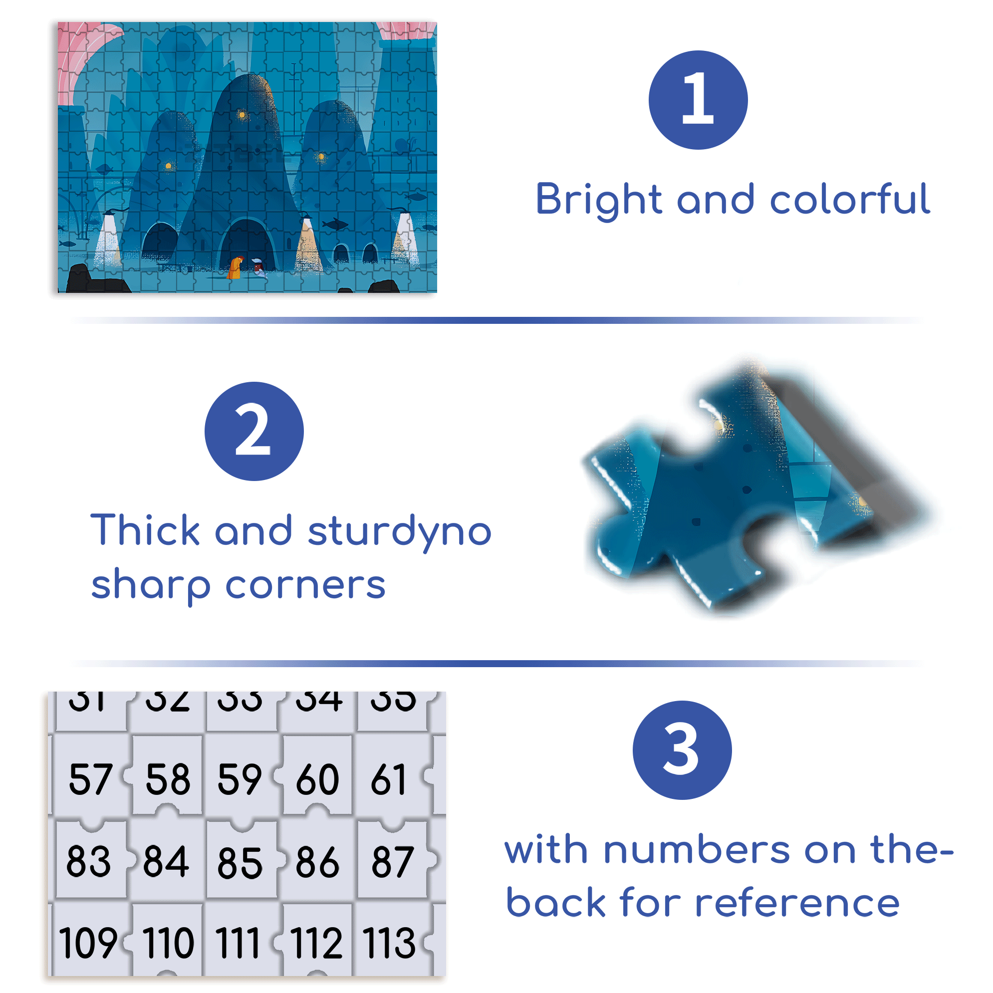 Norse Mythology 5 500pcs/1000pcs Jigsaw Puzzle, Scratch-Resistant, Interactive Family Game & Brain-Boosting DIY Decor, Perfect for Halloween, Christmas & New Year Gifts, Family Puzzle Game
