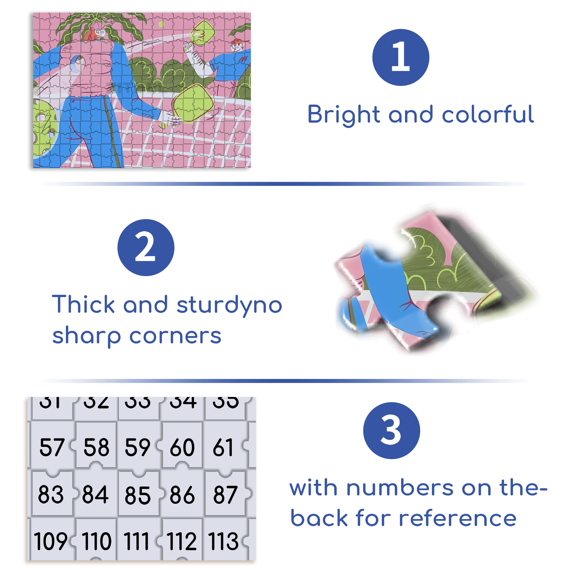 One Hit, One Kill 500pcs/1000pcs Jigsaw Puzzle, Scratch-Resistant, Interactive Family Game & Brain-Boosting DIY Decor, Perfect for Halloween, Christmas & New Year Gifts, Family Puzzle Game