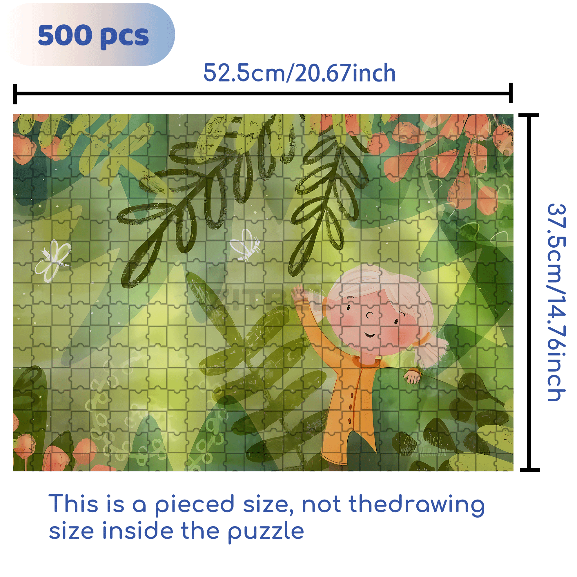 Playful Moments 2 500pcs/1000pcs Jigsaw Puzzle, Scratch-Resistant, Interactive Family Game & Brain-Boosting DIY Decor, Perfect for Halloween, Christmas & New Year Gifts, Family Puzzle Game