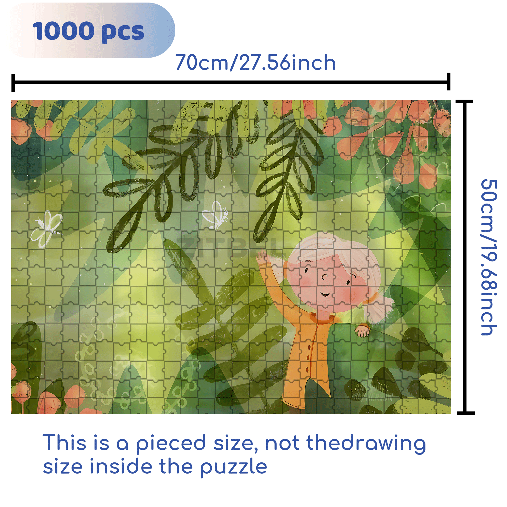 Playful Moments 2 500pcs/1000pcs Jigsaw Puzzle, Scratch-Resistant, Interactive Family Game & Brain-Boosting DIY Decor, Perfect for Halloween, Christmas & New Year Gifts, Family Puzzle Game