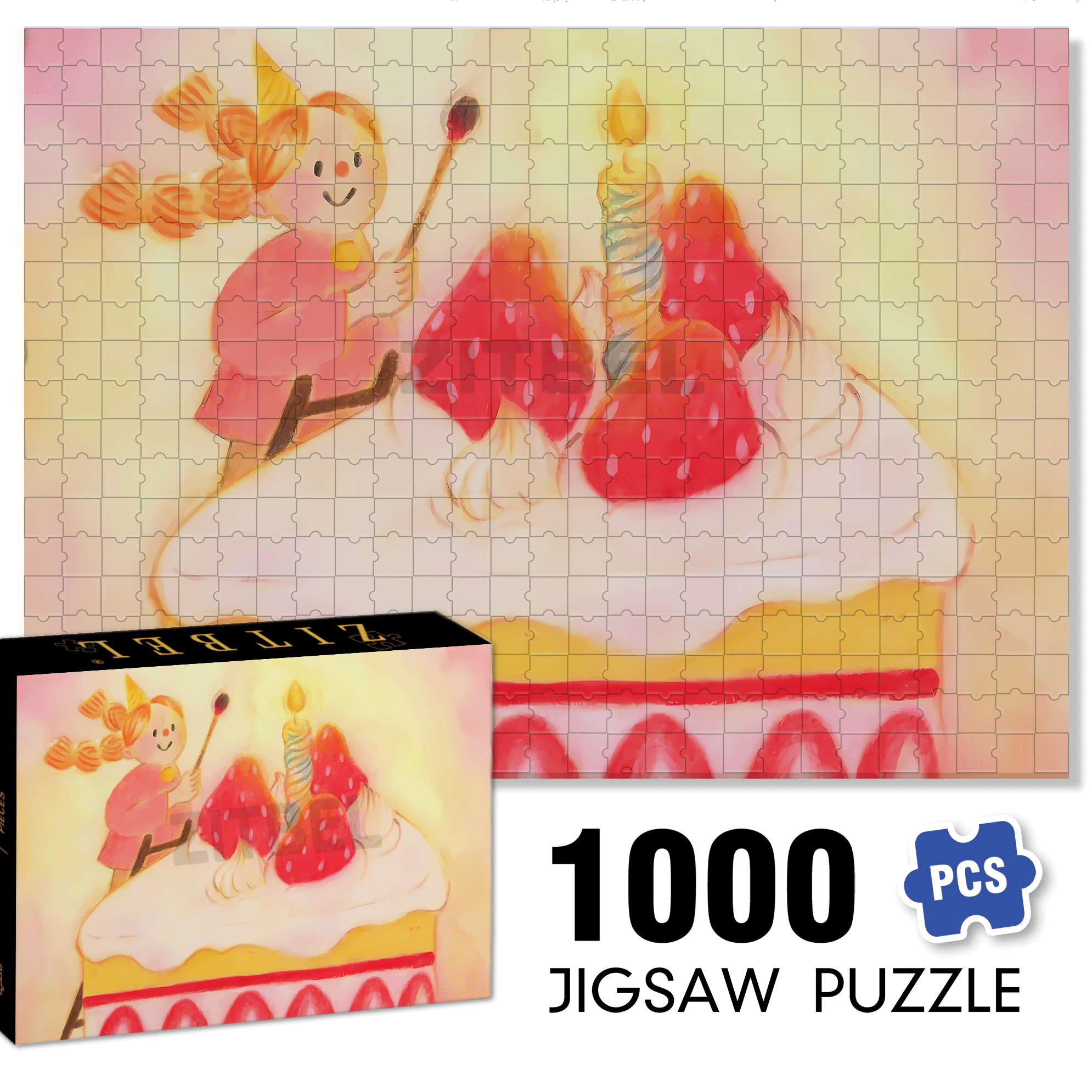 Protagonist 500pcs/1000pcs Jigsaw Puzzle, Scratch-Resistant, Interactive Family Game & Brain-Boosting DIY Decor, Perfect for Halloween, Christmas & New Year Gifts, Family Puzzle Game