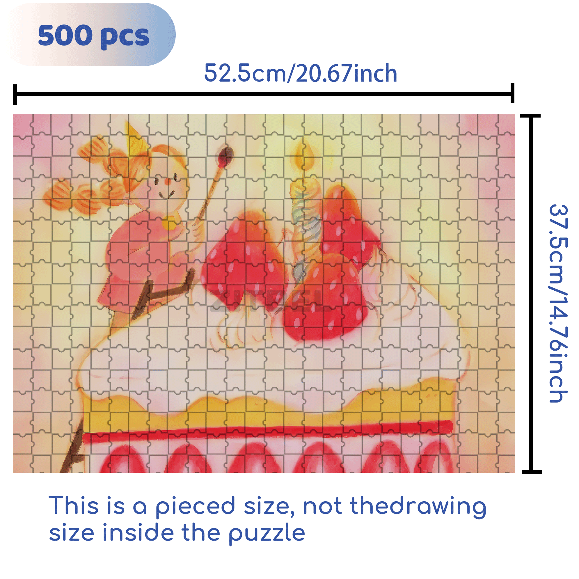 Protagonist 500pcs/1000pcs Jigsaw Puzzle, Scratch-Resistant, Interactive Family Game & Brain-Boosting DIY Decor, Perfect for Halloween, Christmas & New Year Gifts, Family Puzzle Game