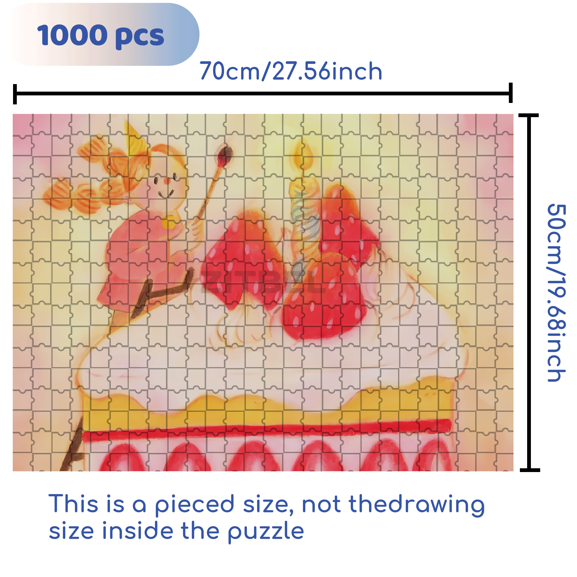 Protagonist 500pcs/1000pcs Jigsaw Puzzle, Scratch-Resistant, Interactive Family Game & Brain-Boosting DIY Decor, Perfect for Halloween, Christmas & New Year Gifts, Family Puzzle Game