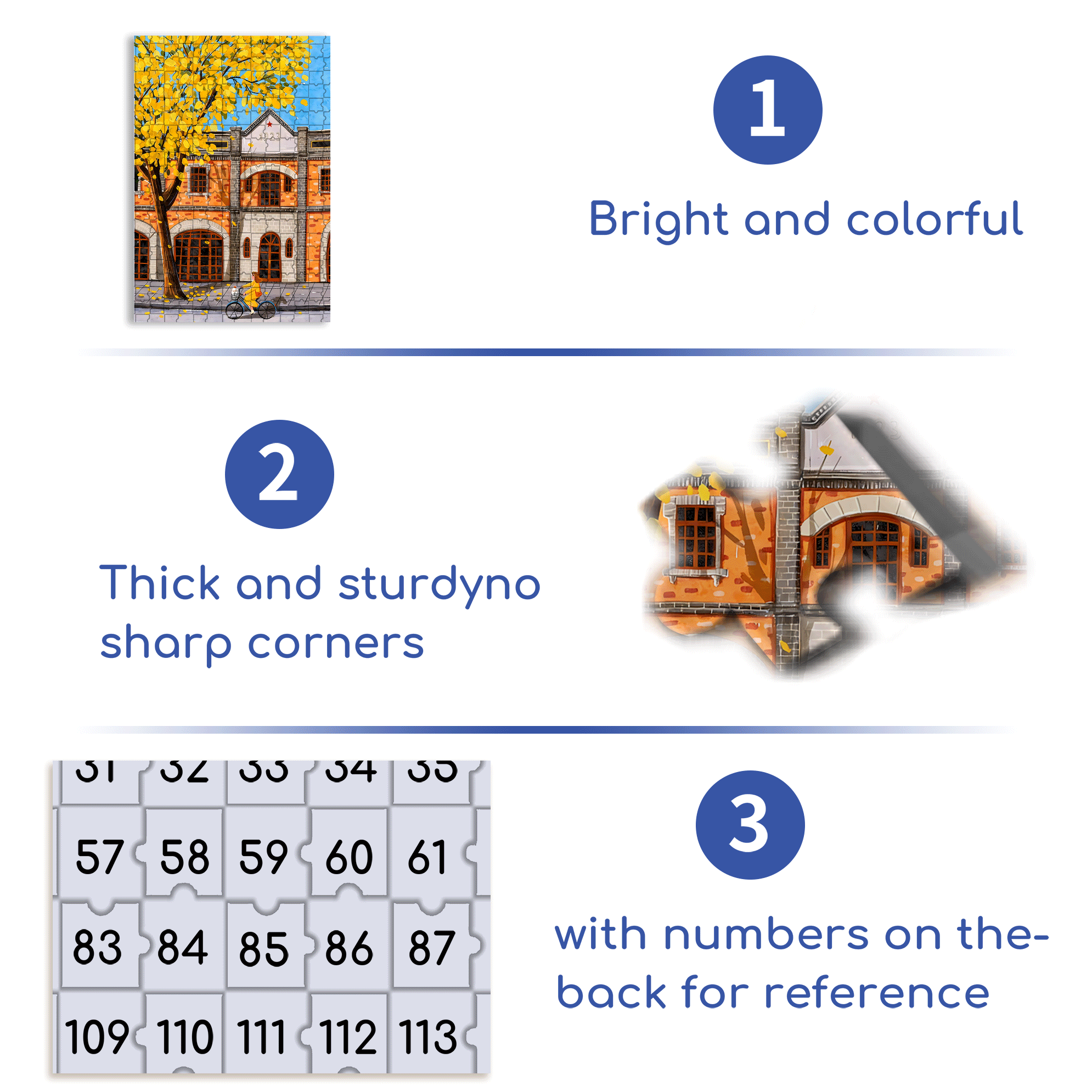 1923 500pcs/1000pcs Jigsaw Puzzle, Scratch-Resistant, Interactive Family Game & Brain-Boosting DIY Decor, Perfect for Halloween, Christmas & New Year Gifts, Family Puzzle Game