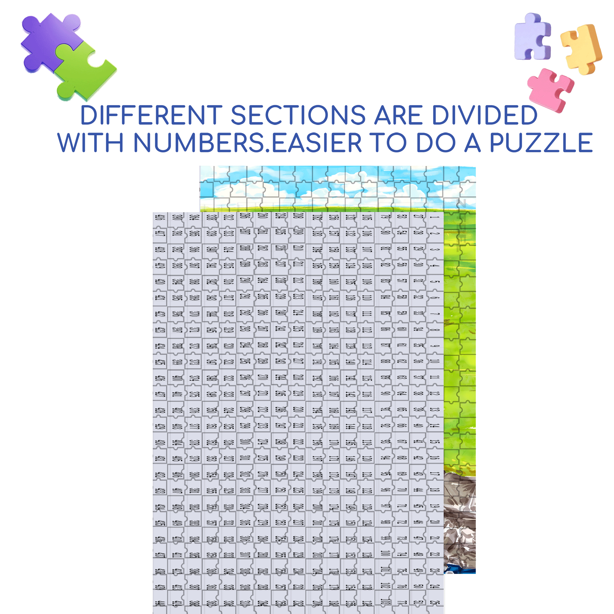 A Lone Sail 500pcs/1000pcs Jigsaw Puzzle, Scratch-Resistant, Interactive Family Game & Brain-Boosting DIY Decor, Perfect for Halloween, Christmas & New Year Gifts, Family Puzzle Game